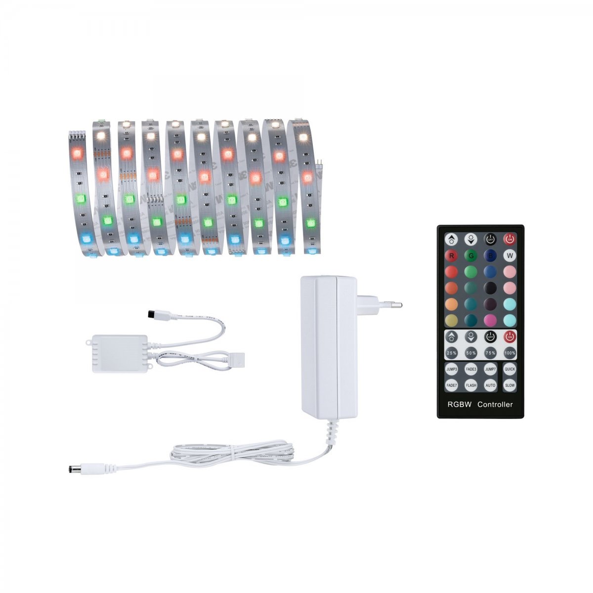 Paulmann No. 79864 MaxLED 250 RGBW Basisset unbeschichtet 3m mit Farbwechsel