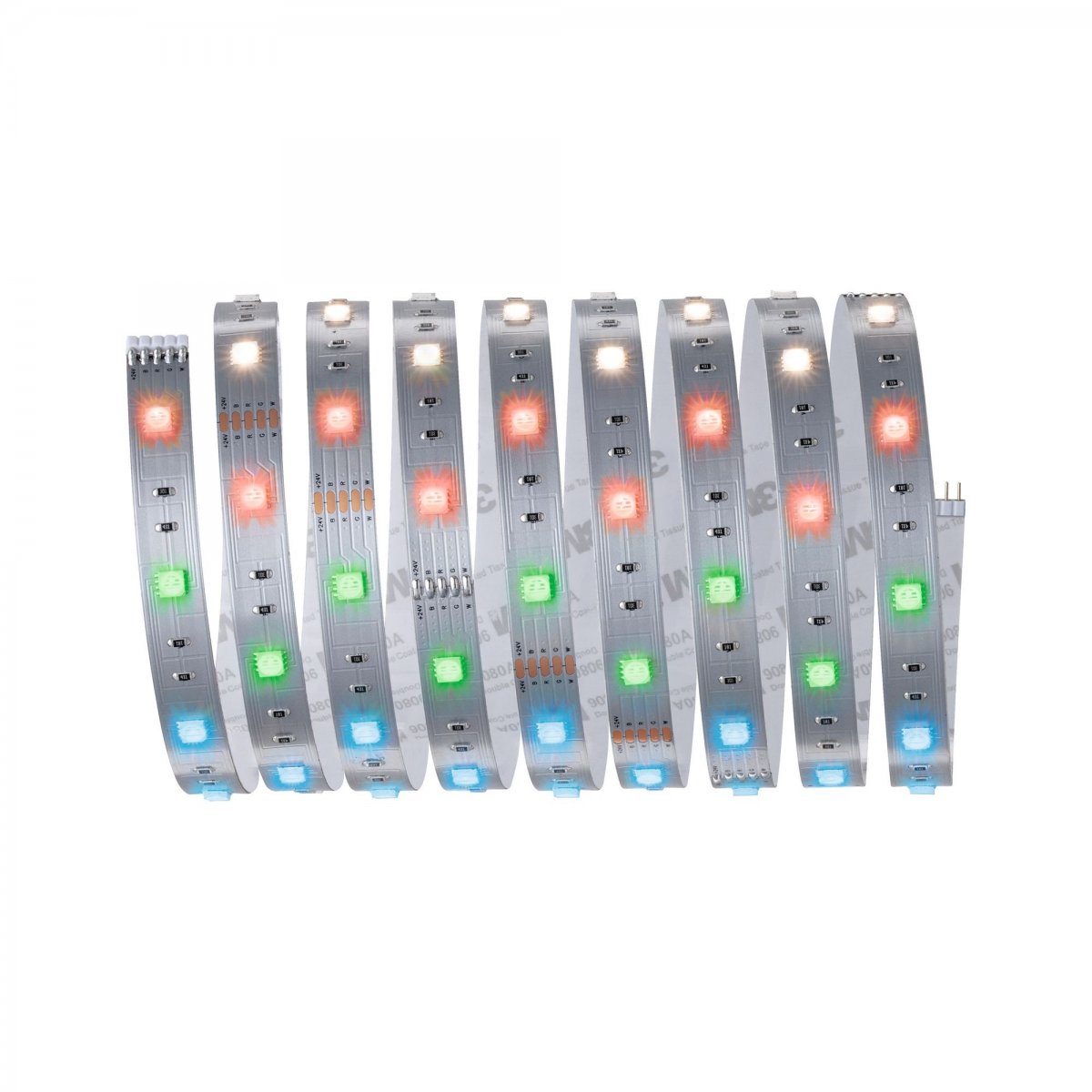 Paulmann No. 79866 MaxLED 250 RGBW Stripe unbeschichtet 2,5m mit Farbwechsel