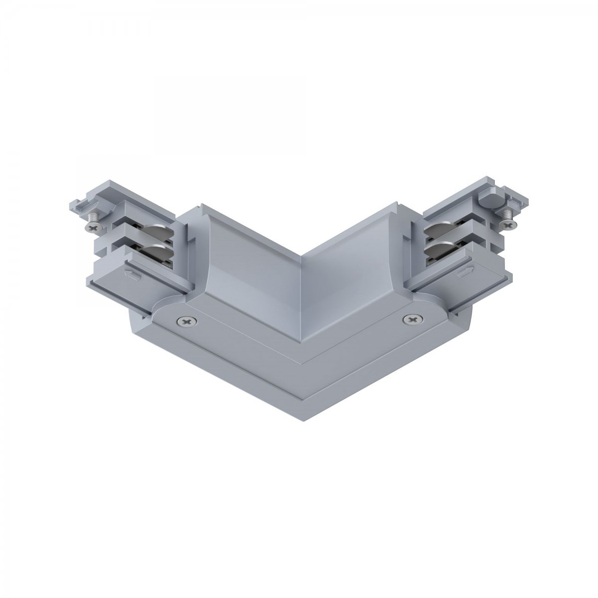 Paulmann No. 91370 ProRail3 3-Phasen Schienensystem Verbinder L-St�ck Au�en Silber 