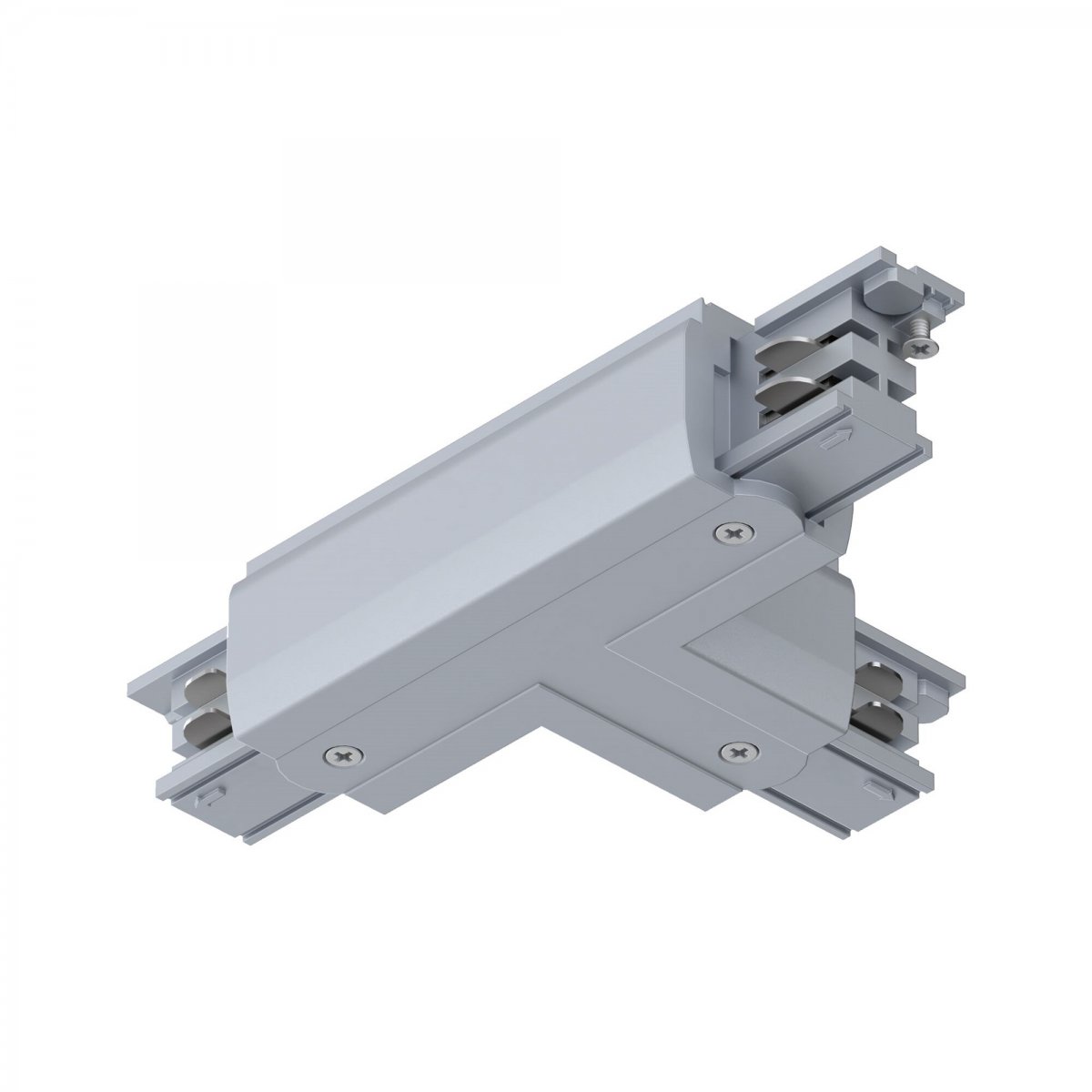 Paulmann No. 91376 ProRail3 3-Phasen Schienensystem Verbinder T-St�ck Links Silber 