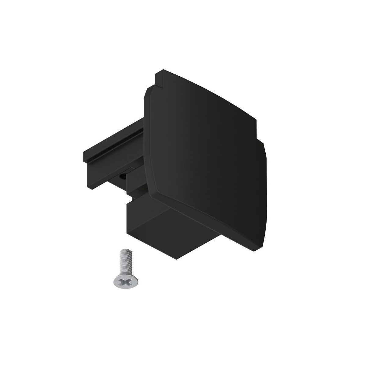 Paulmann No. 91384 ProRail3 3-Phasen Schienensystem Endkappe 1-er Pack Schwarz