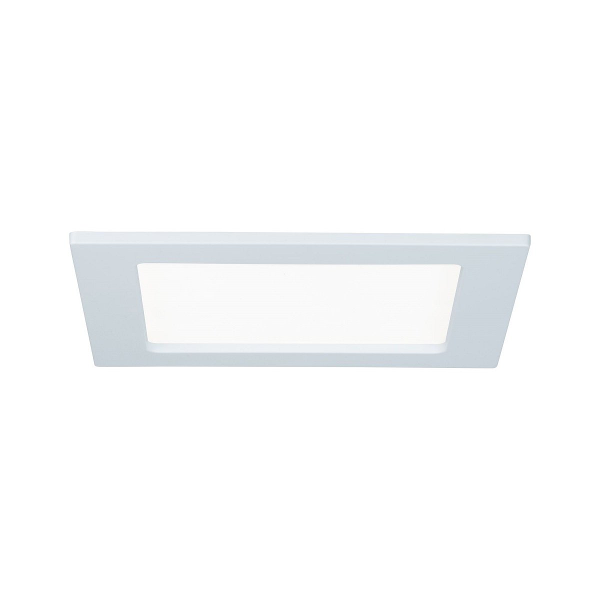 Paulmann No. 92065 Einbaupanel LED eckig 12W 4000K Wei� IP44 spritzwassergesch�tzt