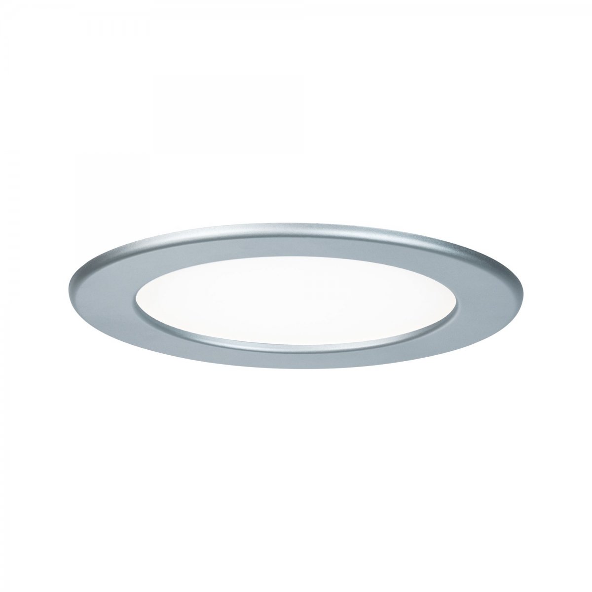 Paulmann No. 92071 Einbaupanel LED rund 12W 4000K Chrom matt IP44 spritzwassergesch�tzt