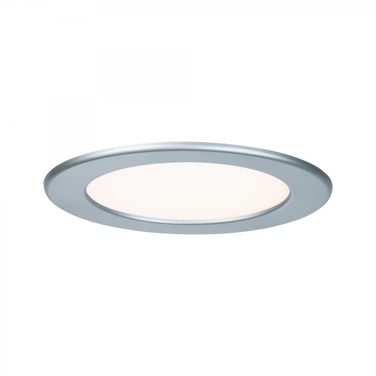 Paulmann No. 92074 Einbaupanel LED rund 12W 2700K Chrom matt IP44 spritzwassergesch�tzt