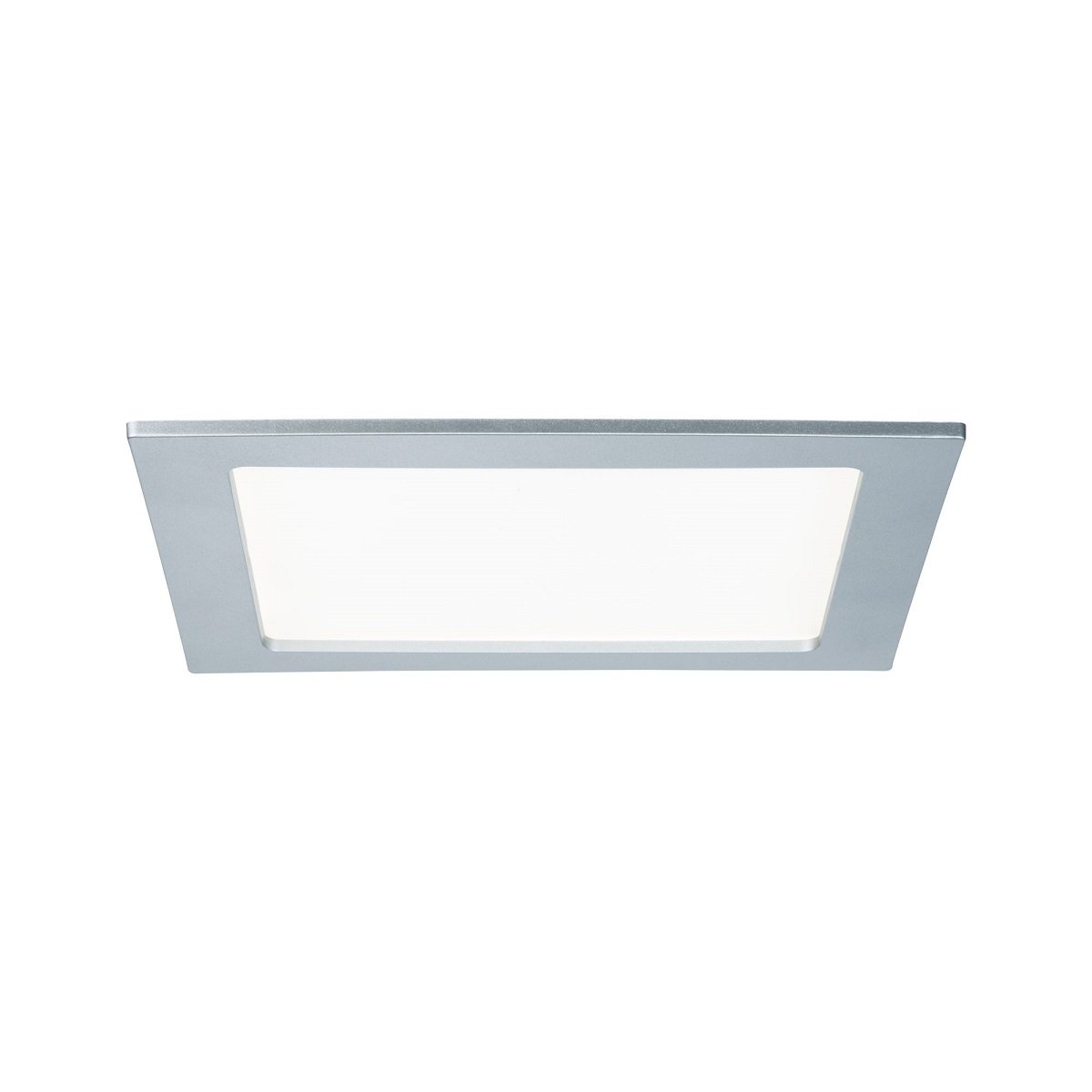 Paulmann No. 92078 Einbaupanel LED eckig 18W 4000K Chrom matt IP44 spritzwassergesch�tzt