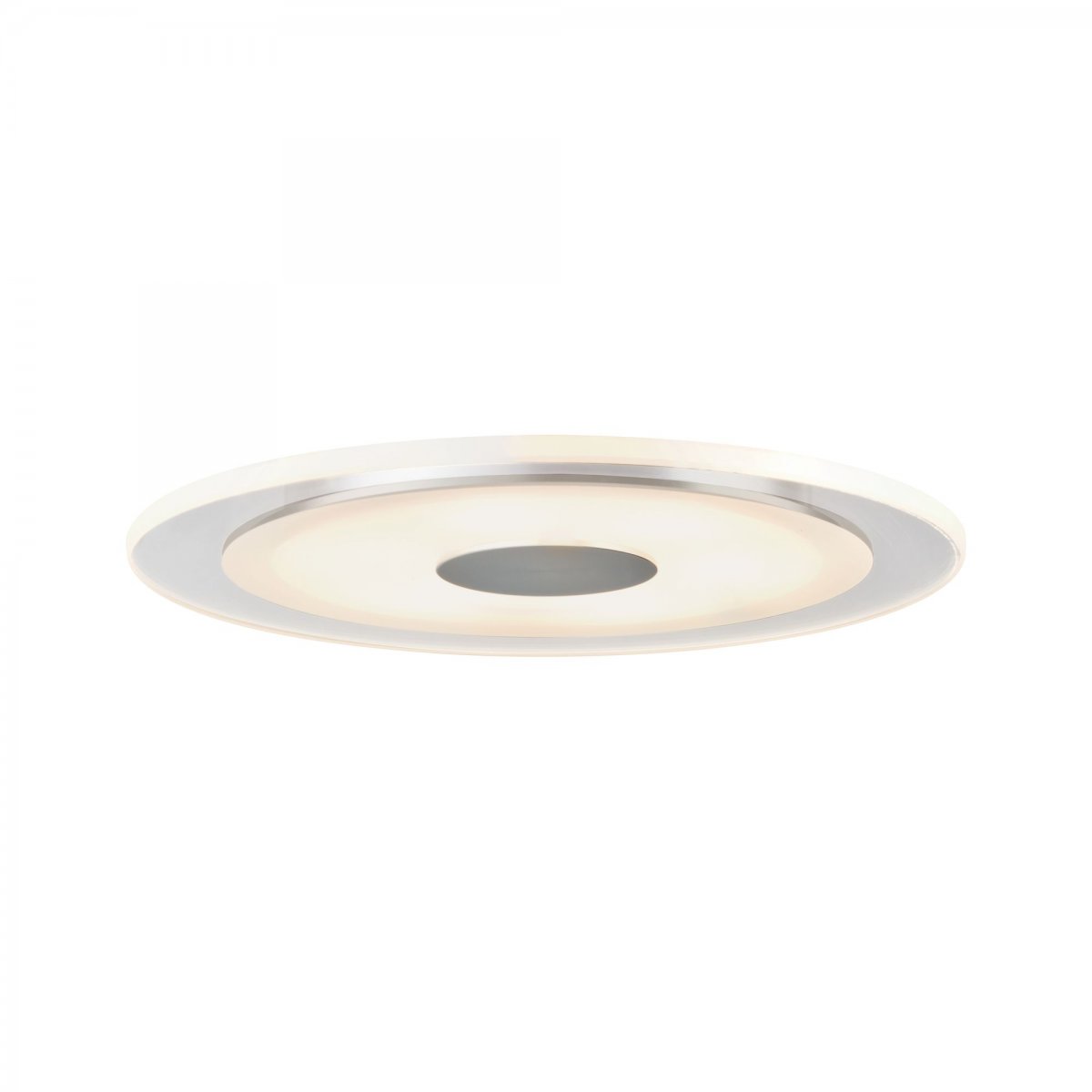 Paulmann No. 92535 Einbauleuchten-Set Premium Line LED Whirl 6 Watt Alu, Satin, 1er Set