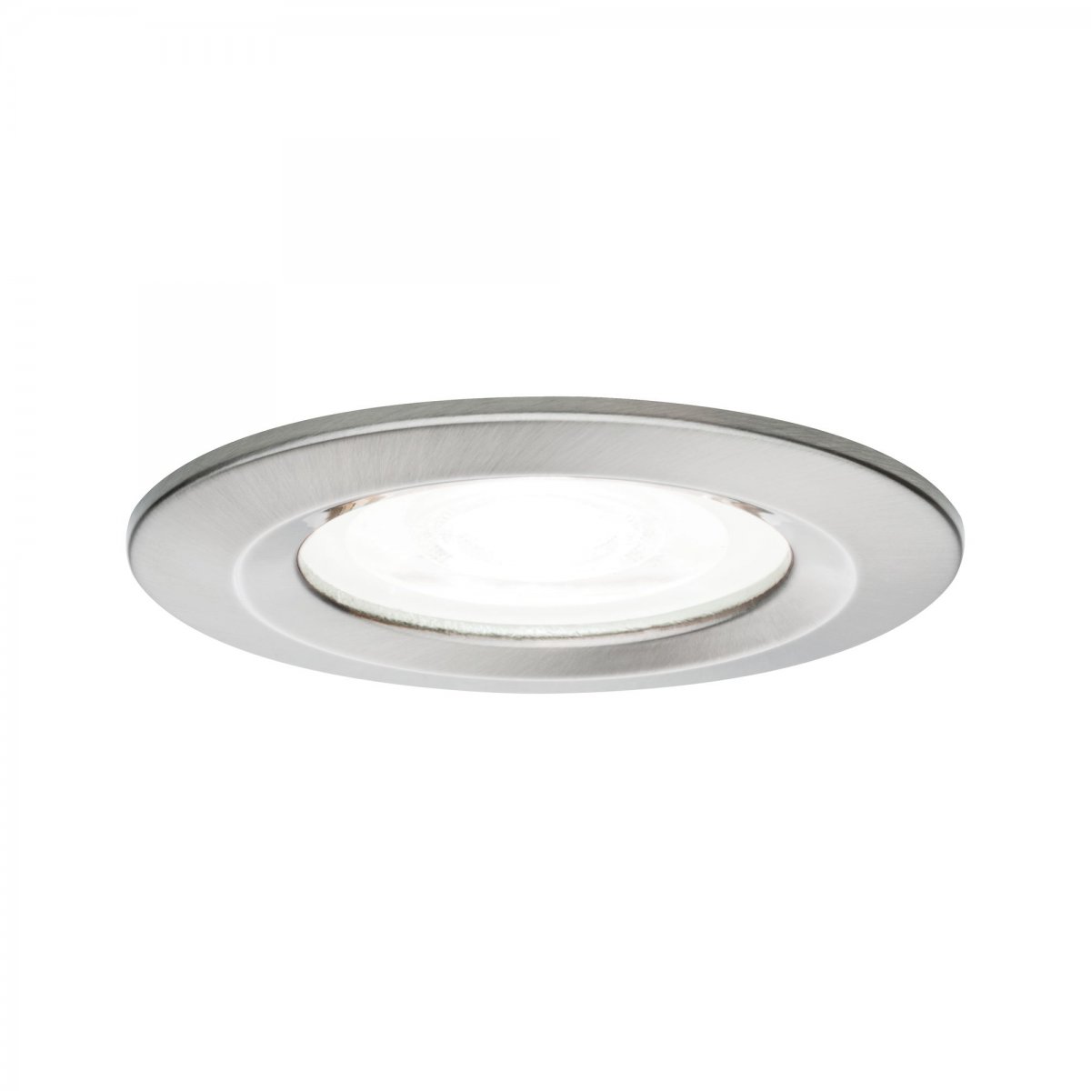 Paulmann No. 92977 LED Einbauleuchte Nova rund 1x6,5W GU10 Eisen 4000K IP44
