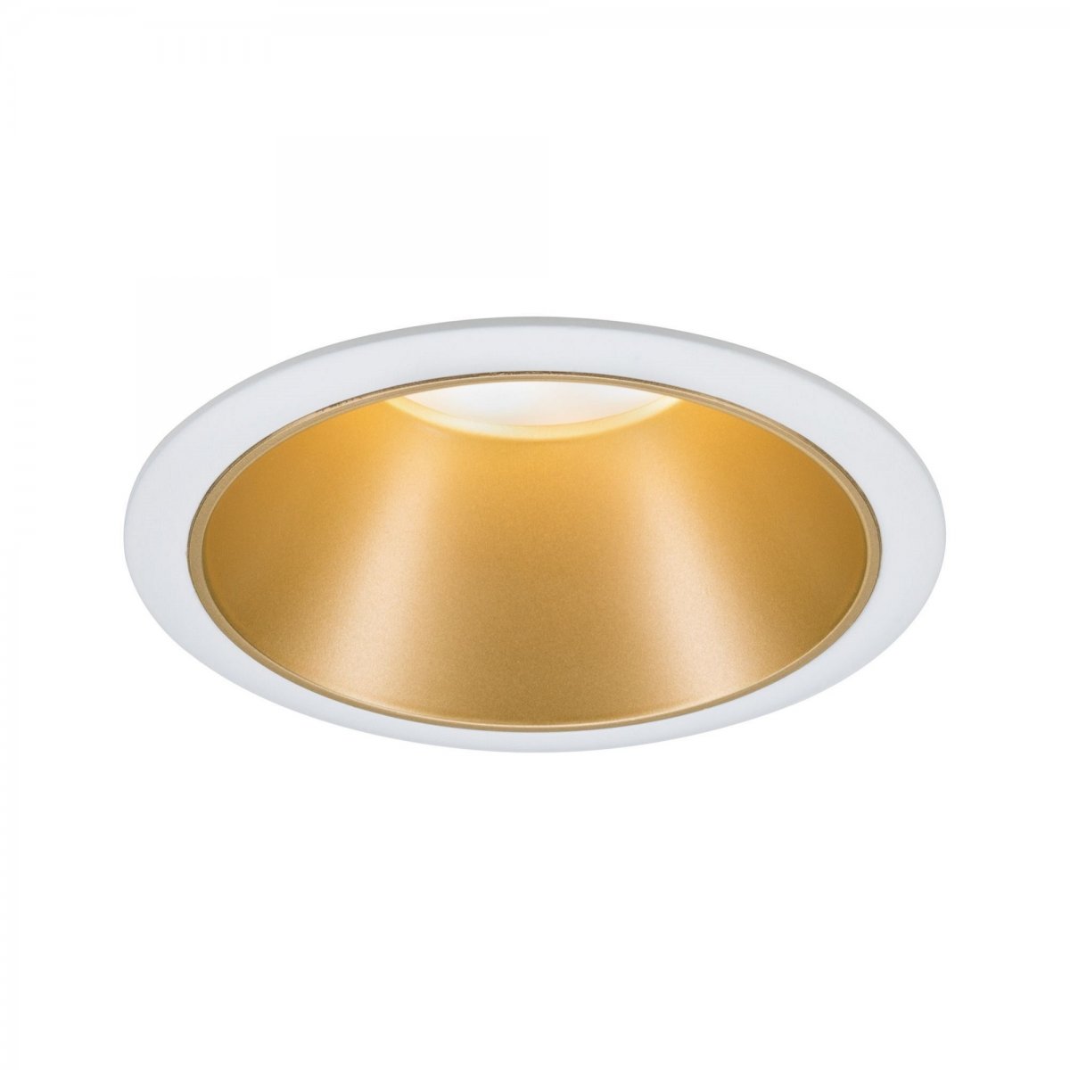 Paulmann No. 93405 Einbauleuchte LED Cole Wei� Gold 3-Step dimmbar 2700K