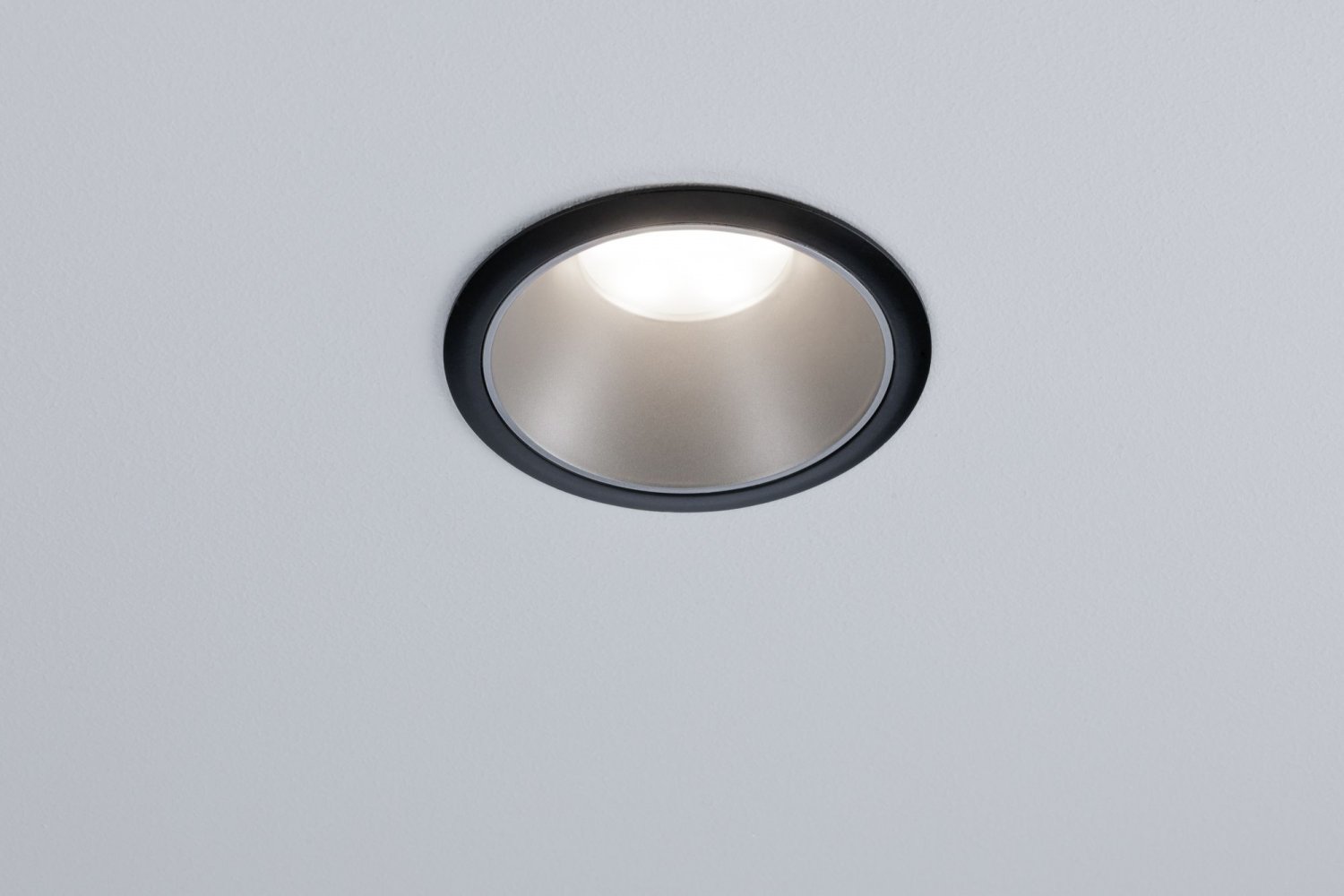 Lampen --> 2700K Cole Leuchten & Einbauleuchten 3x6,5W 93408 Schwarz LED Set online dimmbar Paulmann No. 3-Step Silber
