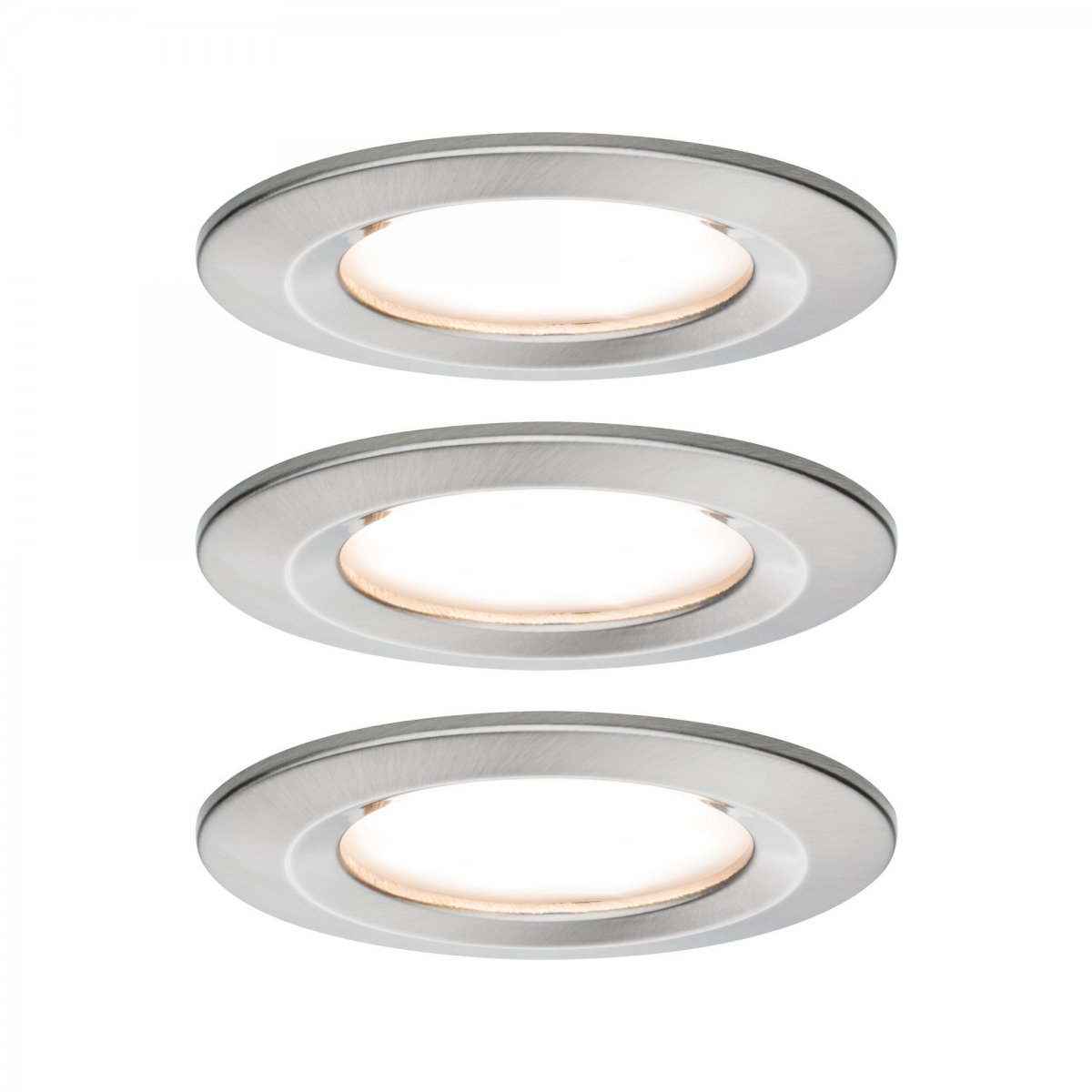 Paulmann No. 93494 Einbauleuchte LED Coin Nova rund 6W Eisen 3-Stufen dimmbar IP44