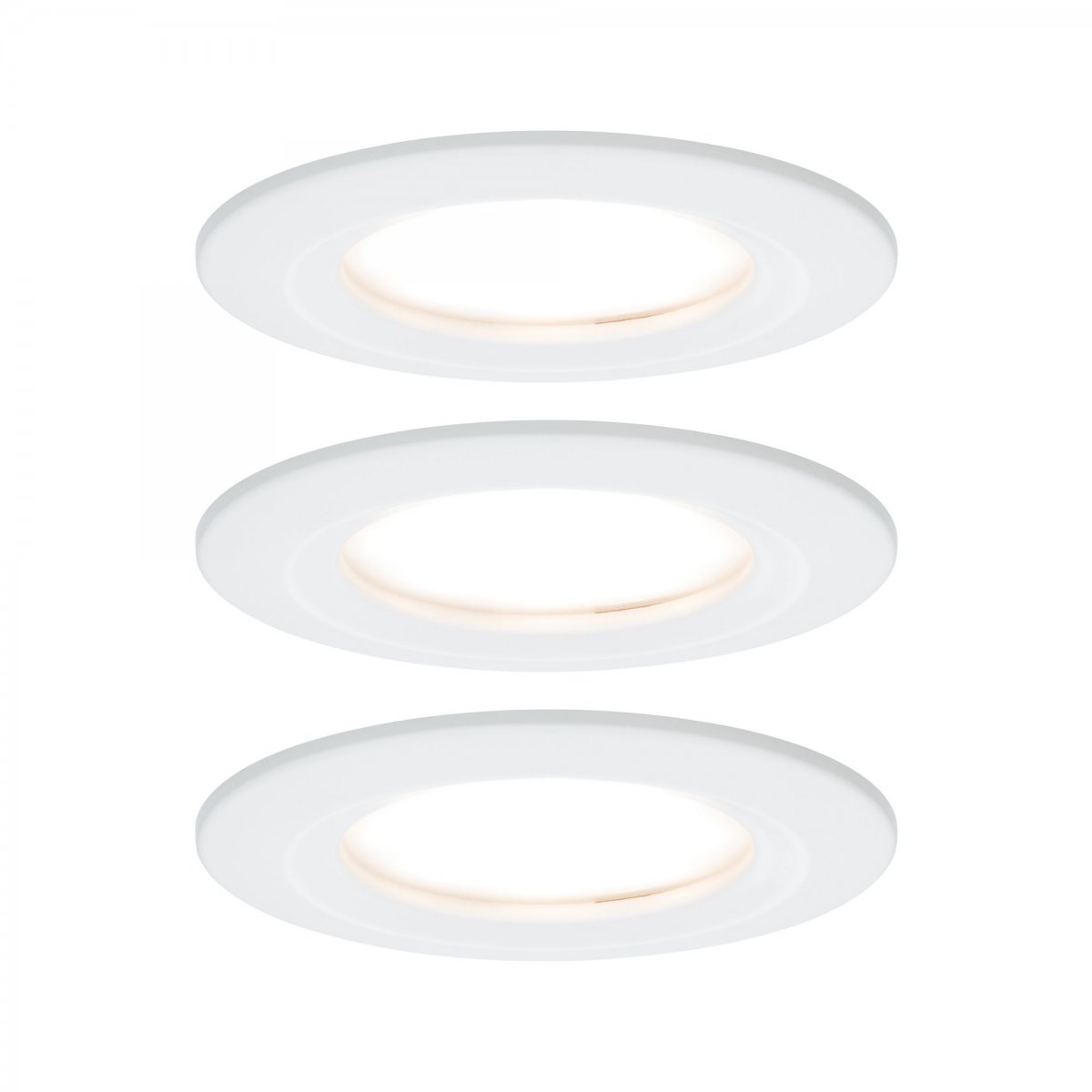 Paulmann No. 93496 Einbauleuchte LED Coin Nova rund 6W Wei� 3-Stufen dimmbar IP44