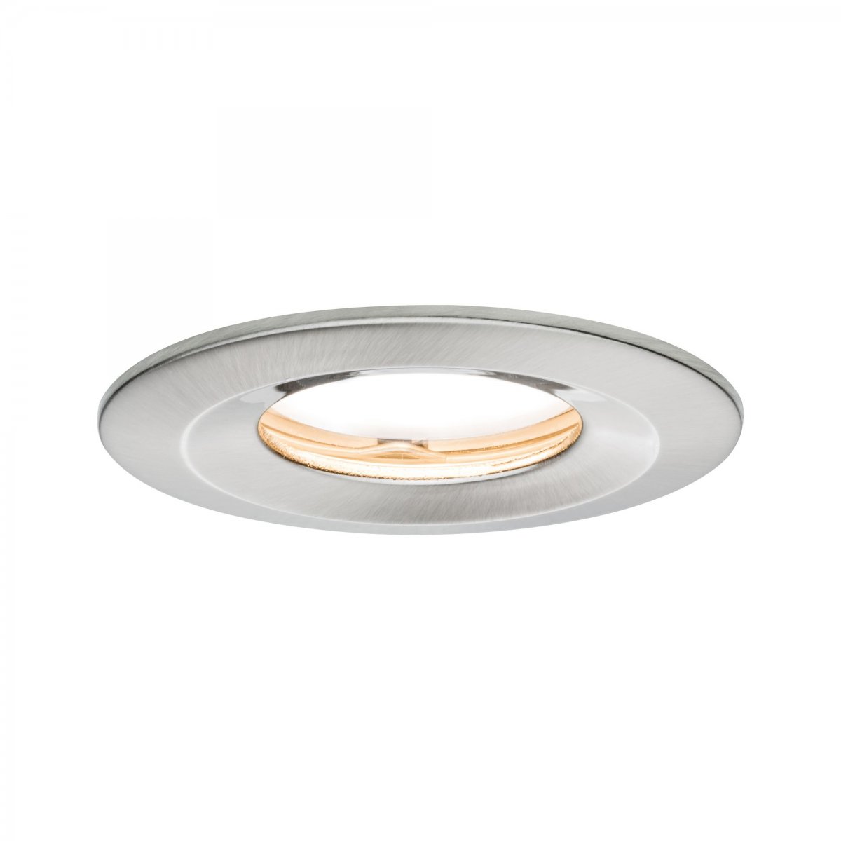 Paulmann No. 93882 Einbauleuchte LED Coin Slim IP65 starr Eisen 1er-Set dimmbar