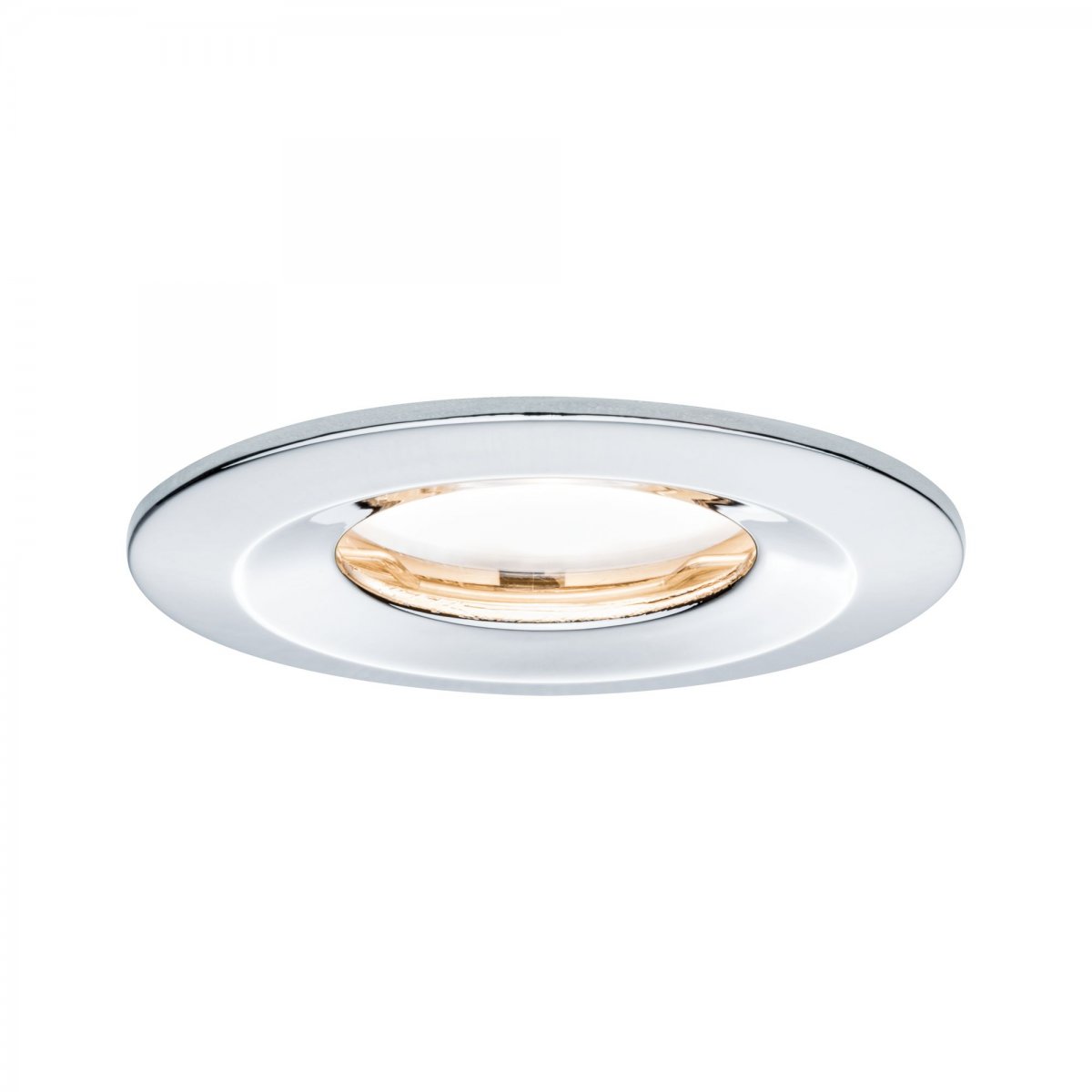 Paulmann No. 93883 Einbauleuchte LED Coin Slim IP65 starr Chrom 1er-Set dimmbar