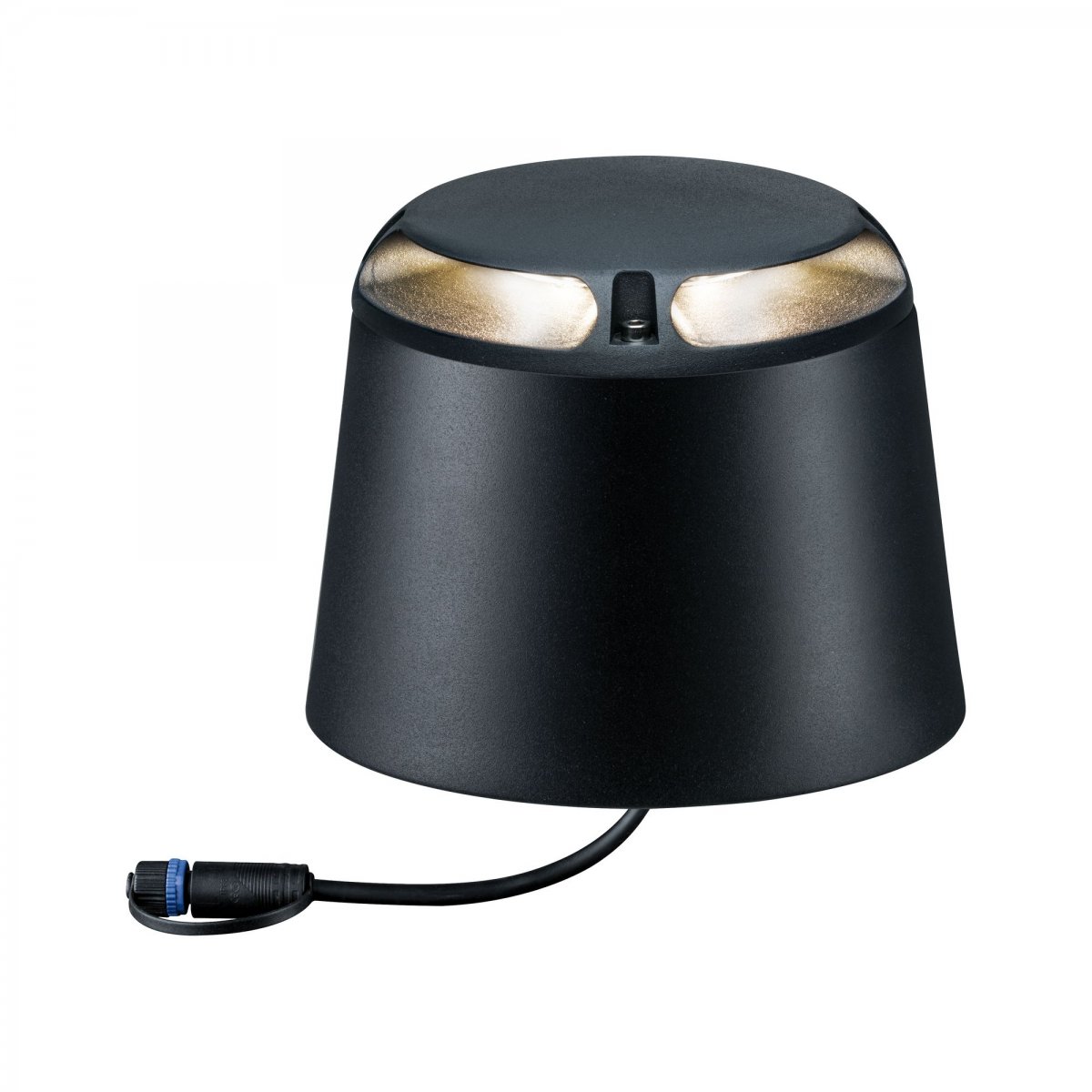 Paulmann No. 93917 Plug&Shine Bodenaufbauleuchte Cone IP67 2x3W Anthrazit