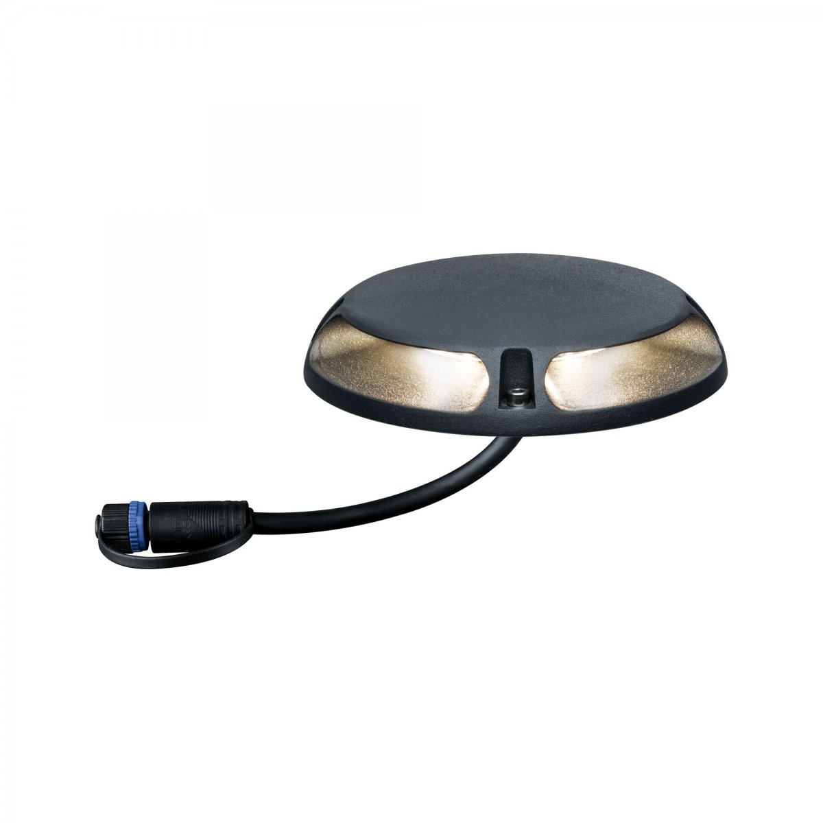 Paulmann No. 93920 Plug&Shine Bodenaufbauleuchte IP67 2x3W Anthrazit befahrbar