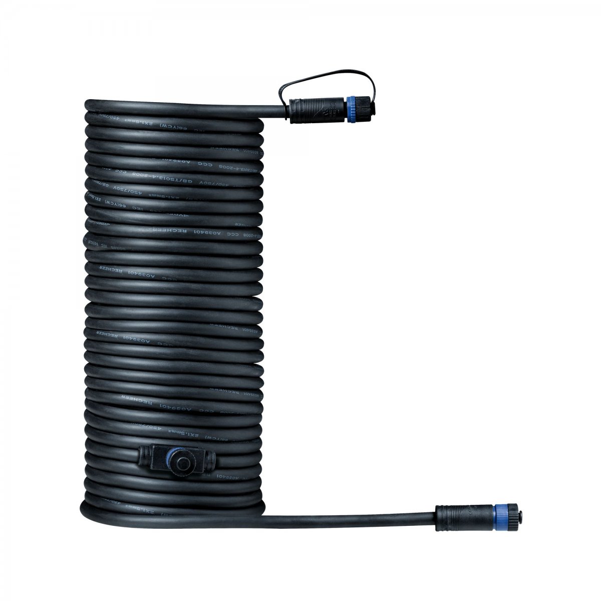 Paulmann No. 93928 Plug&Shine Connector IP68 10m Schwarz zwei Anschl�sse
