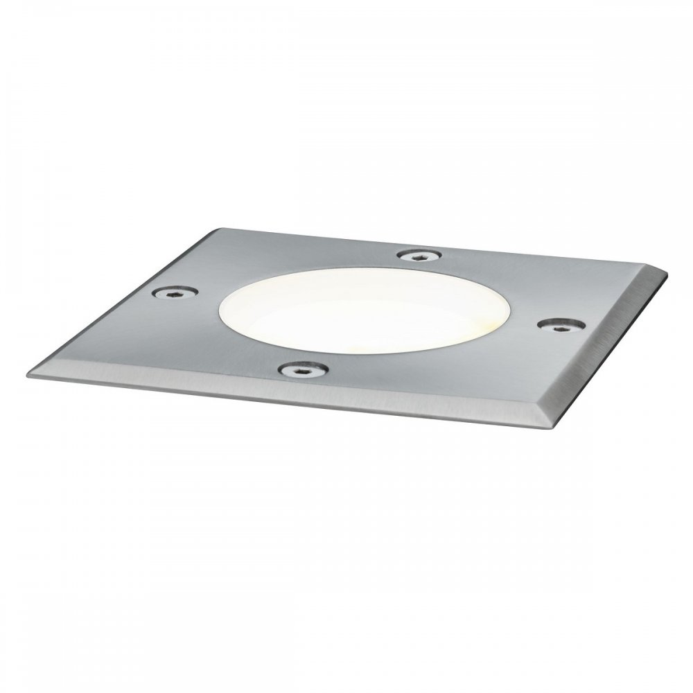 Paulmann No. 93993 Bodeneinbauleuchte IP67 Warmweiß 3,5W Edelstahl 