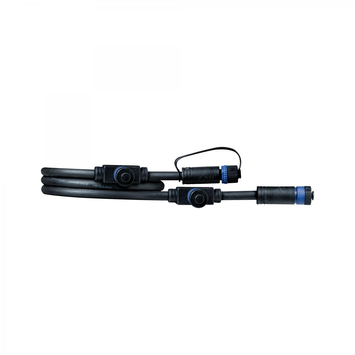 Paulmann No. 93994 Plug&Shine Connector IP68 1m Schwarz drei Anschl�sse