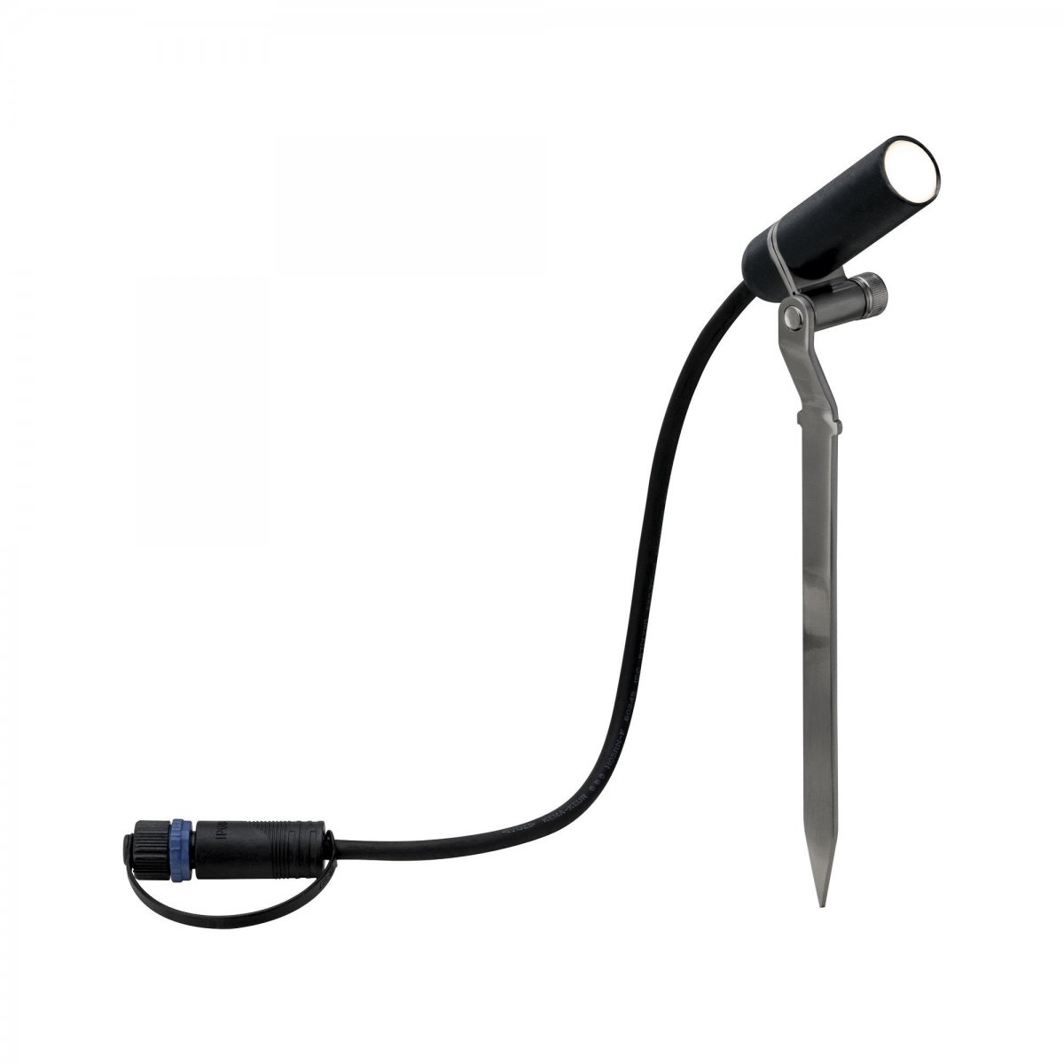 Paulmann No. 93997 Plug&Shine Erdspie� Platini IP65 Warmwei� Anthrazit