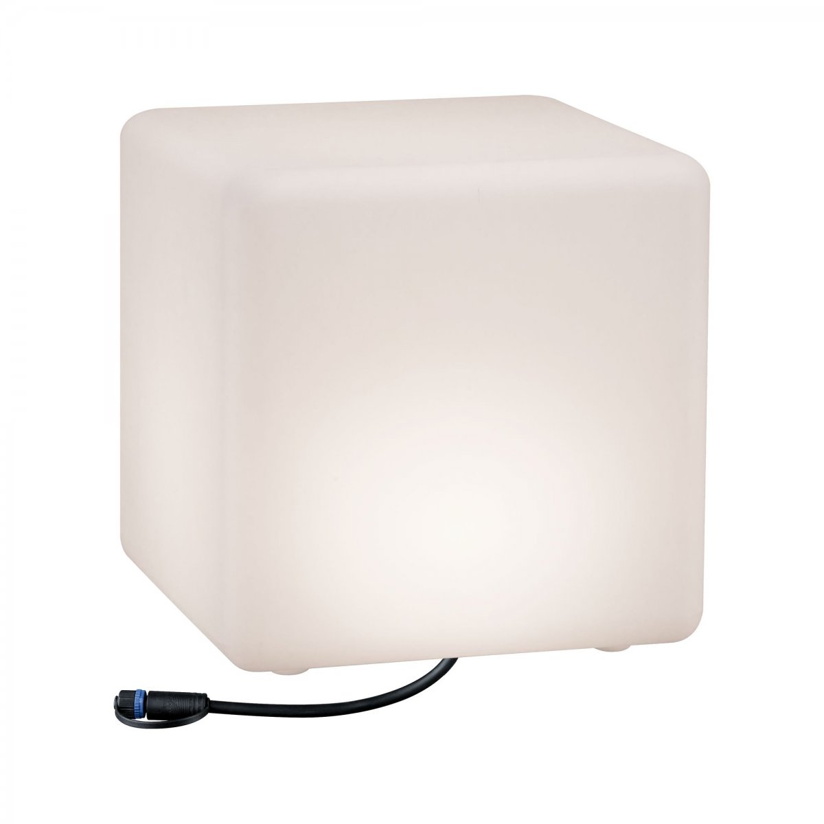 Paulmann No. 94181 Plug&Shine Lichtobjekt Cube 30 cm Warmwei� IP67