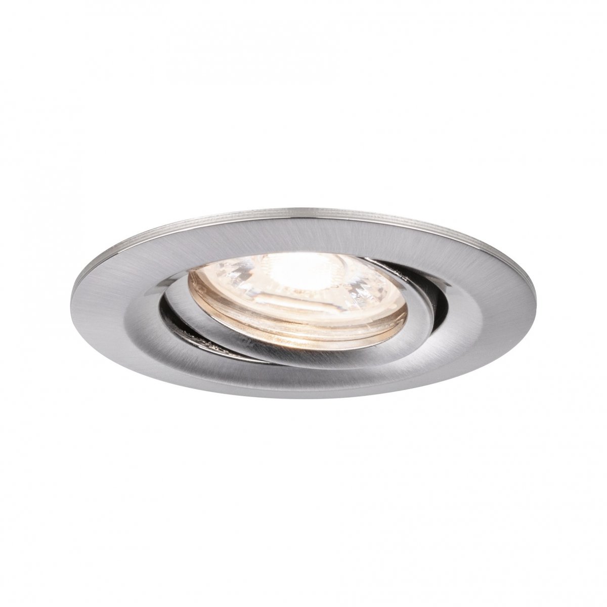 Paulmann No. 94294 Einbauleuchte Nova mini schwenkbar 4W 2.700K Eisen geb�rstet 230V