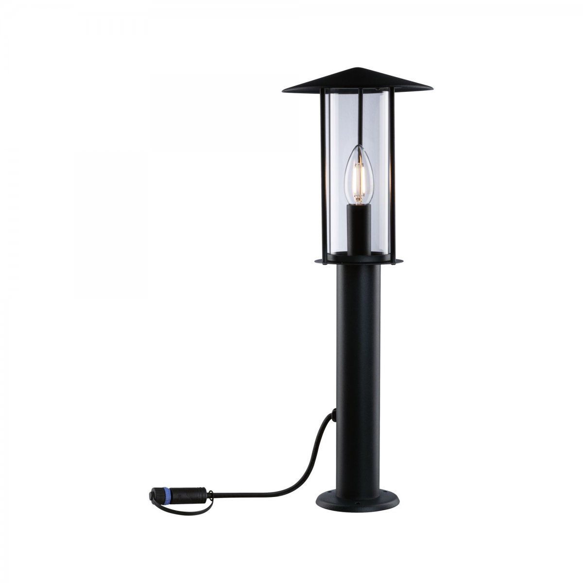 Paulmann No. 94322 Plug&Shine Poller Classic IP44 24V Anthrazit E14 50cm
