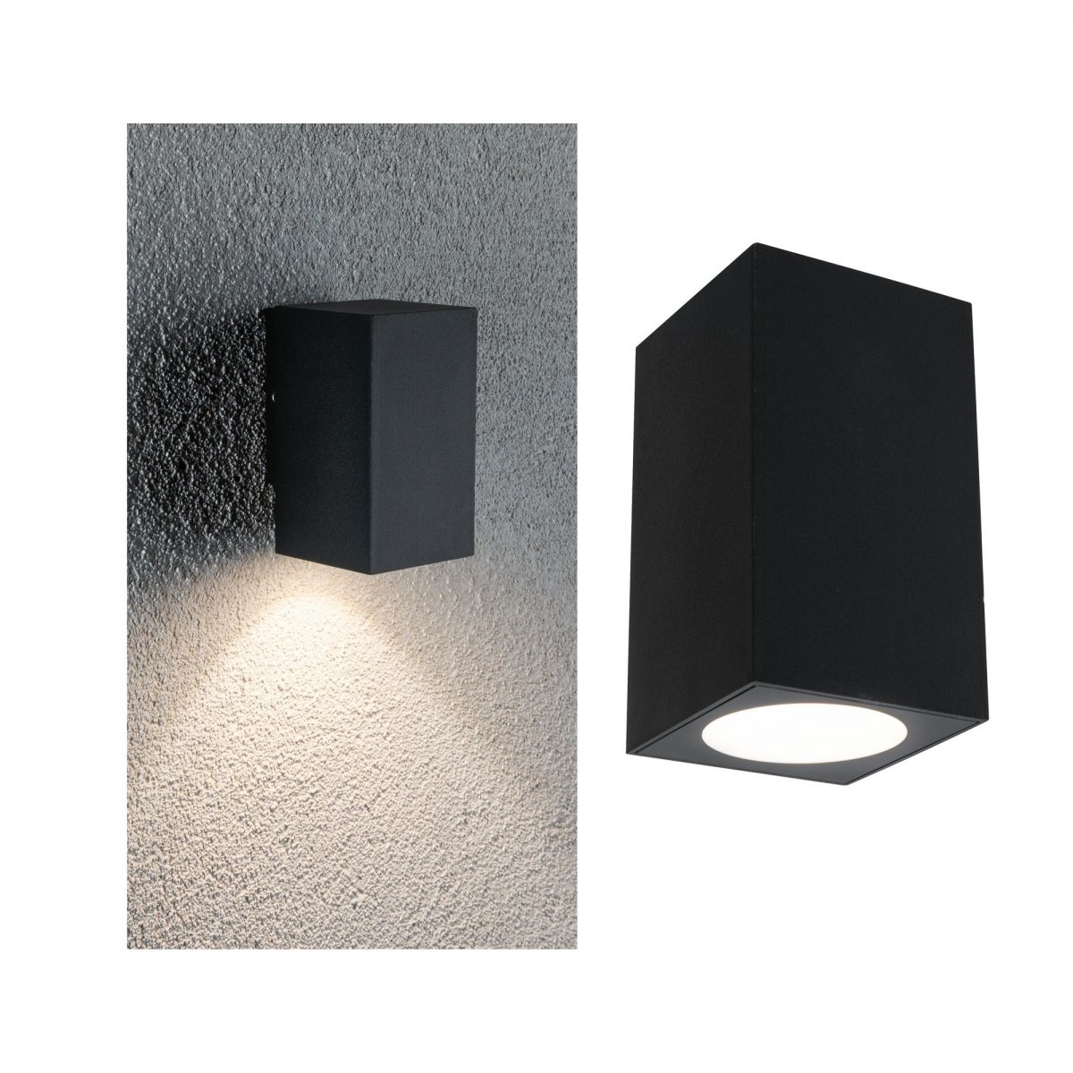 Paulmann No. 94327 House Au�enwandleuchte Flame IP44 1-flammig 3000K Anthrazit