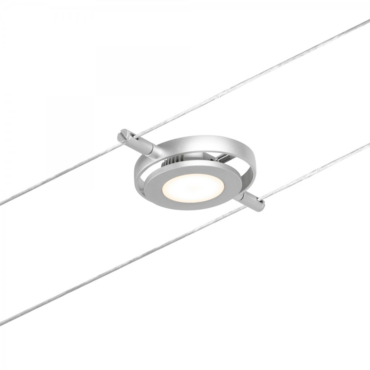 Paulmann No. 94415 Seilsystem Spot RoundMac Chrom matt DC 3000K