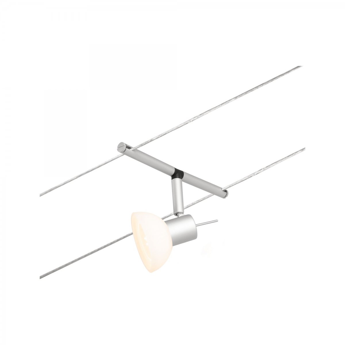 Paulmann No. 94449 Seilspot Sheela Chrom matt ohne Leuchtmittel max. 10W GU5,3 DC 60VA