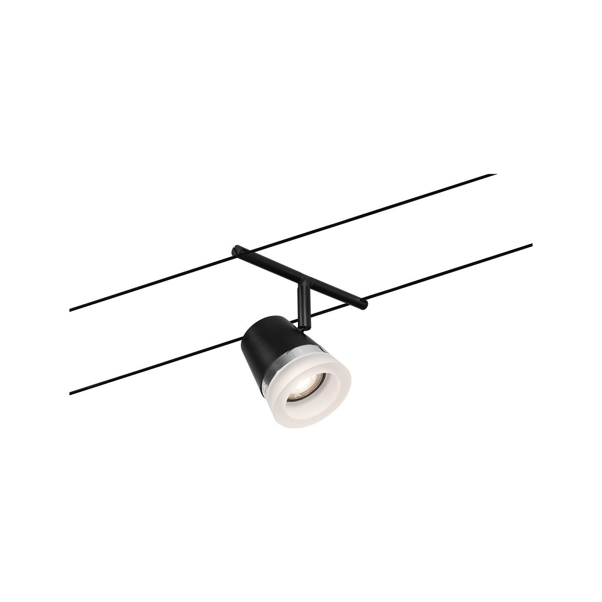 Paulmann No. 94464 Seilsystem Cone Einzelspot Schwarz max.10W 12V