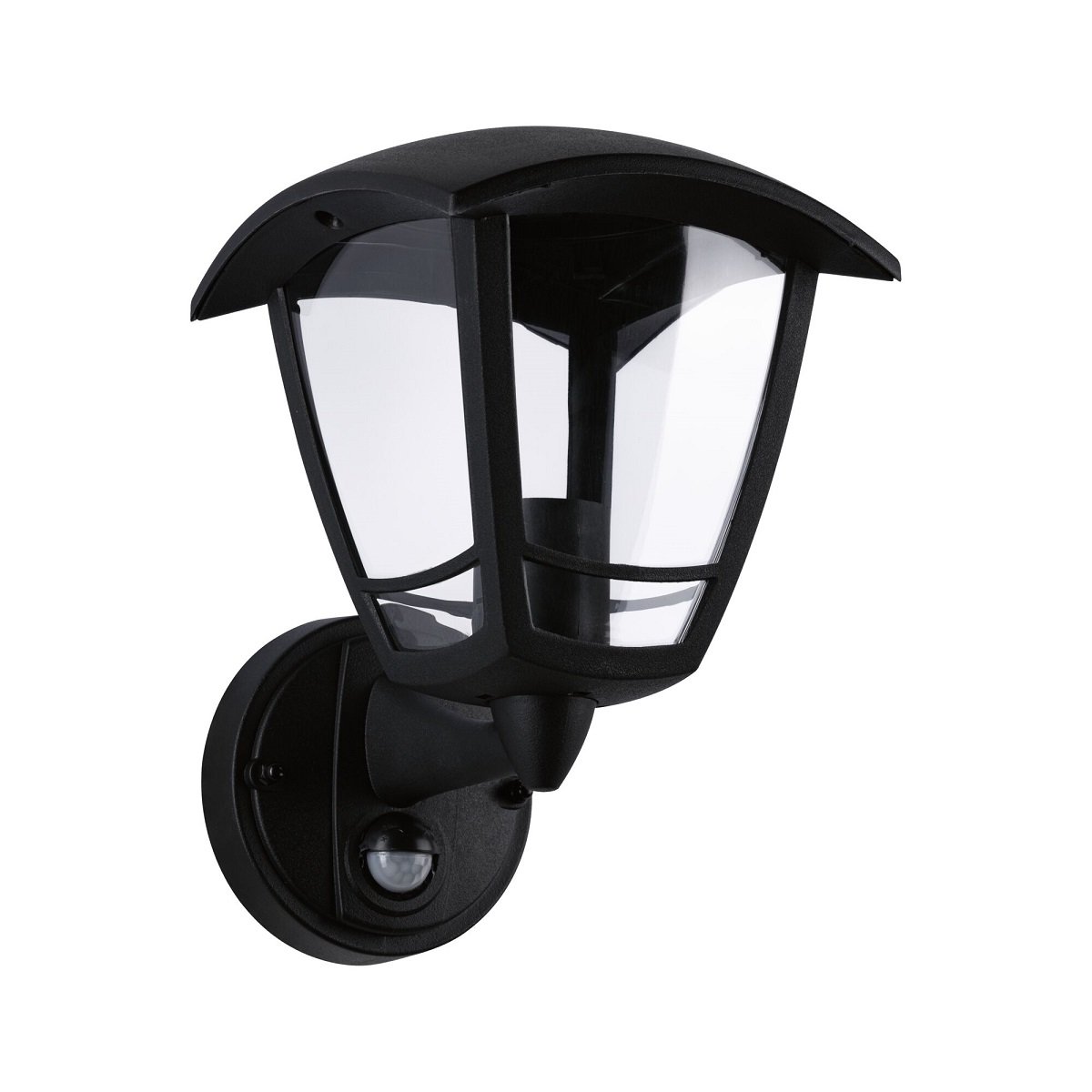 Paulmann No. 94647 Outdoor Wandleuchte Classic curved IP44 E27 mit Bewegungsmelder