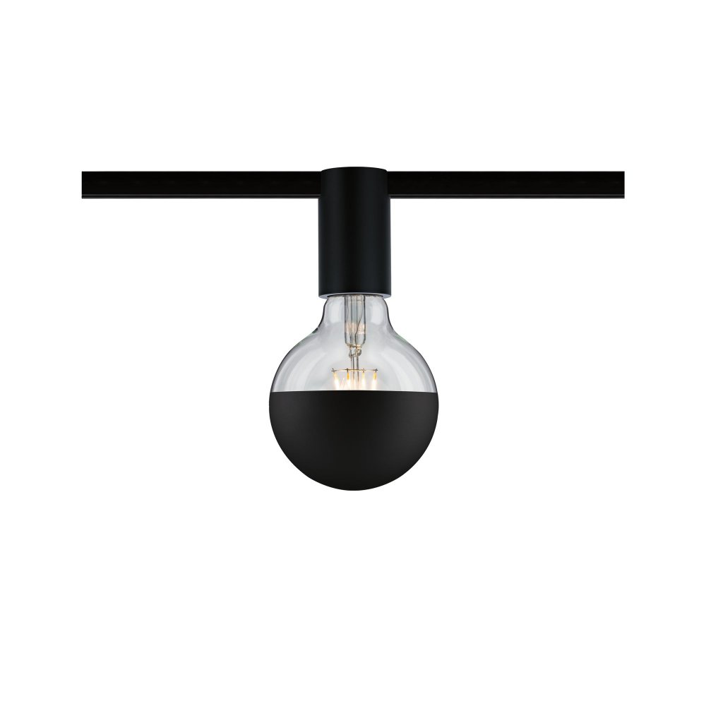kaufen Leuchten Socket Leuchtmittel & ohne Paulmann online --> 94975 E27 No. dimmbar Lampen URail Schwarz Spot Ceiling