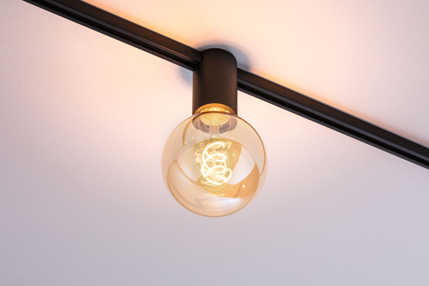 94975 URail Ceiling Socket Leuchtmittel online Spot Paulmann kaufen ohne & No. Schwarz E27 Leuchten dimmbar Lampen -->