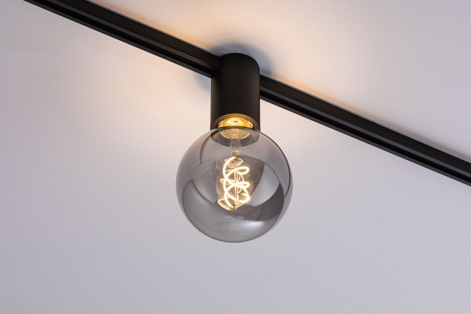 Paulmann No. 94975 URail Spot Ceiling Socket E27 Schwarz dimmbar ohne  Leuchtmittel --> Leuchten & Lampen online kaufen