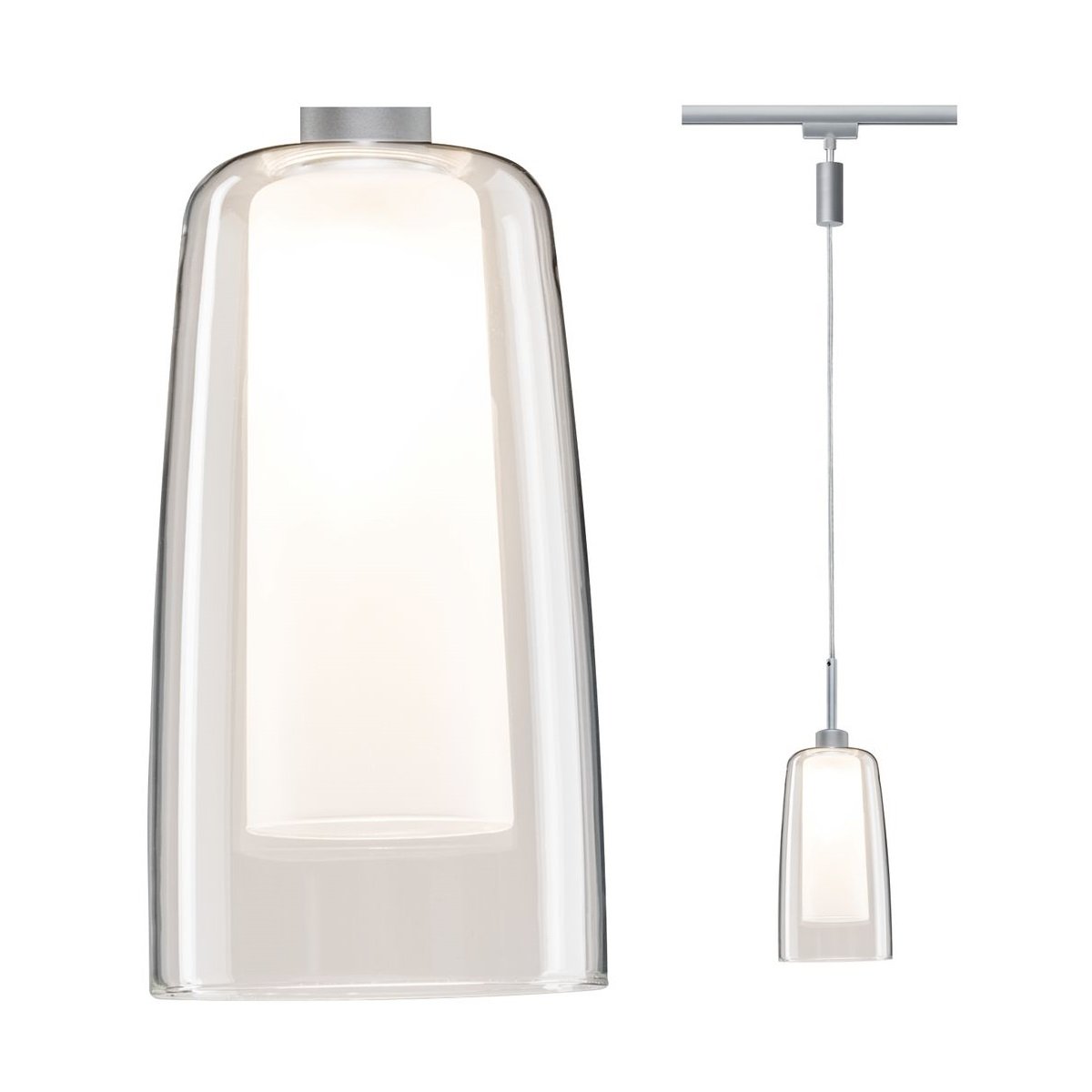 Paulmann No. 94998 URail LED Pendel Arido II Chrom matt URail LED Pendulum