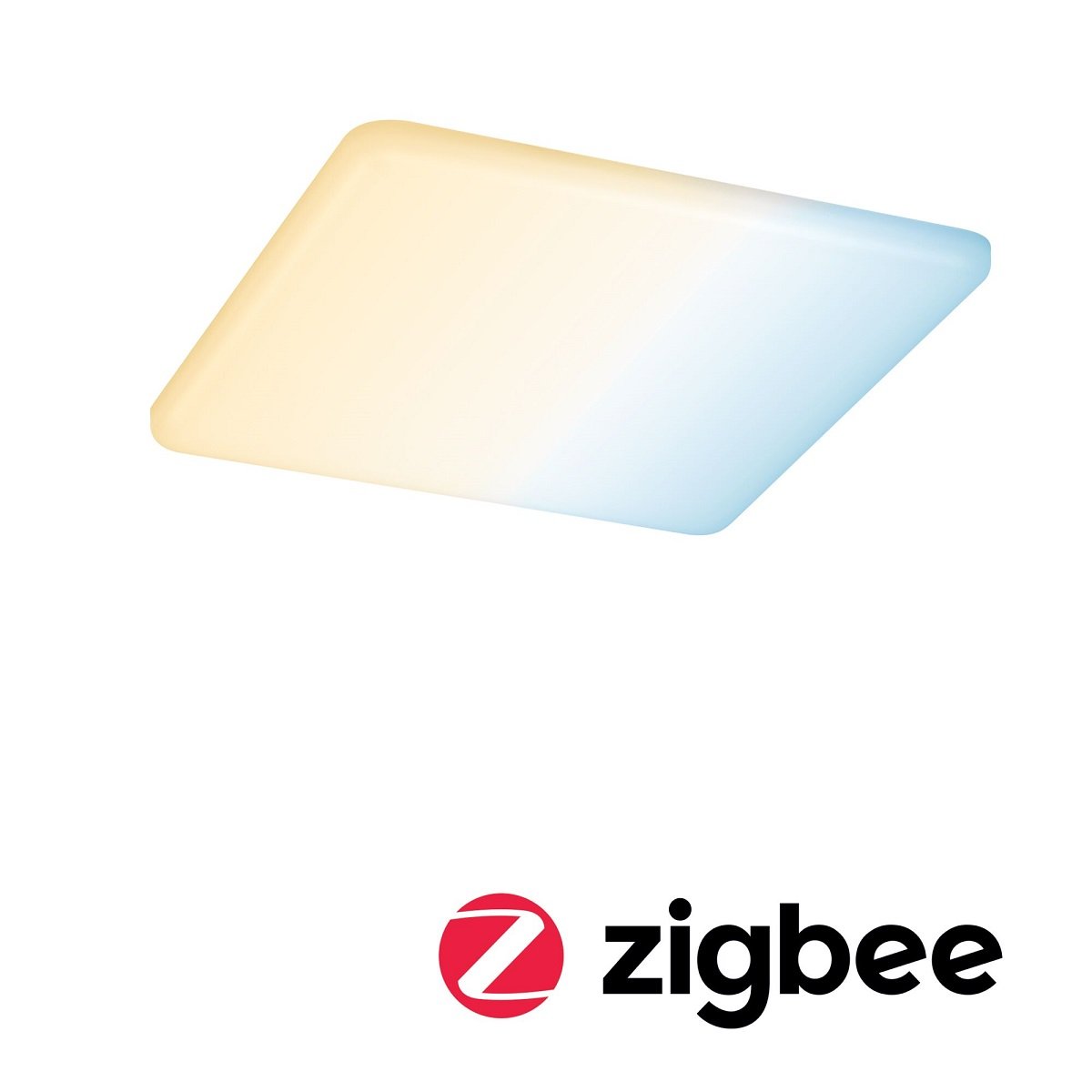Paulmann No. 95384 Smart Home Zigbee Einbaupanel Veluna VariFit TunableWhite 185x185mm IP44
