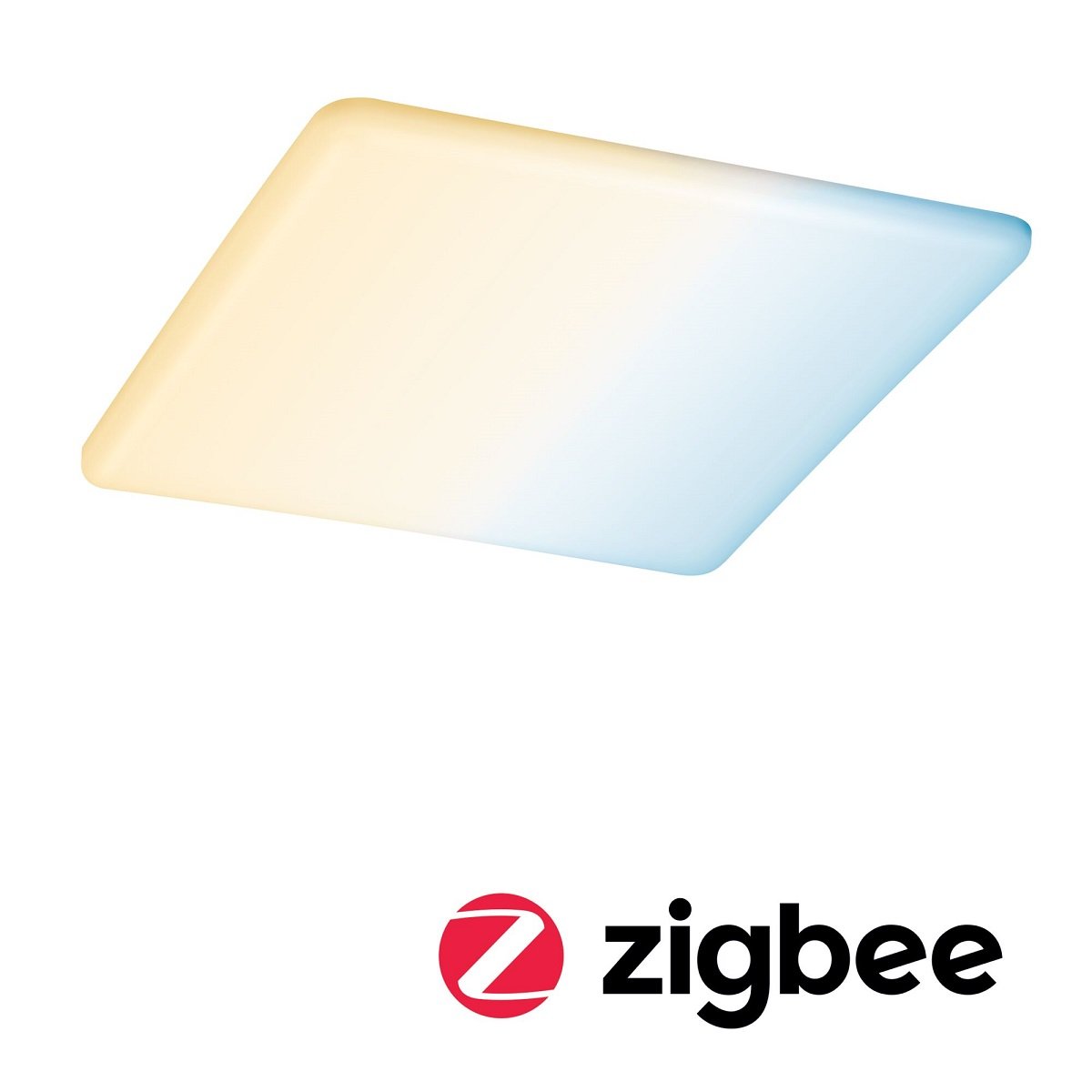Paulmann No. 95385 Smart Home Zigbee Einbaupanel Veluna VariFit TunableWhite 215x215mm IP44