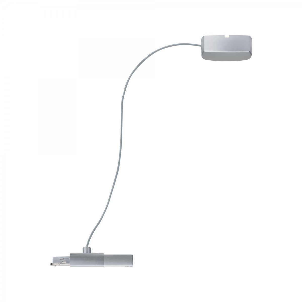 Paulmann No. 95416 URail Schienensystem Stromeinspeisung Kabel 2m 230V Chrom matt
