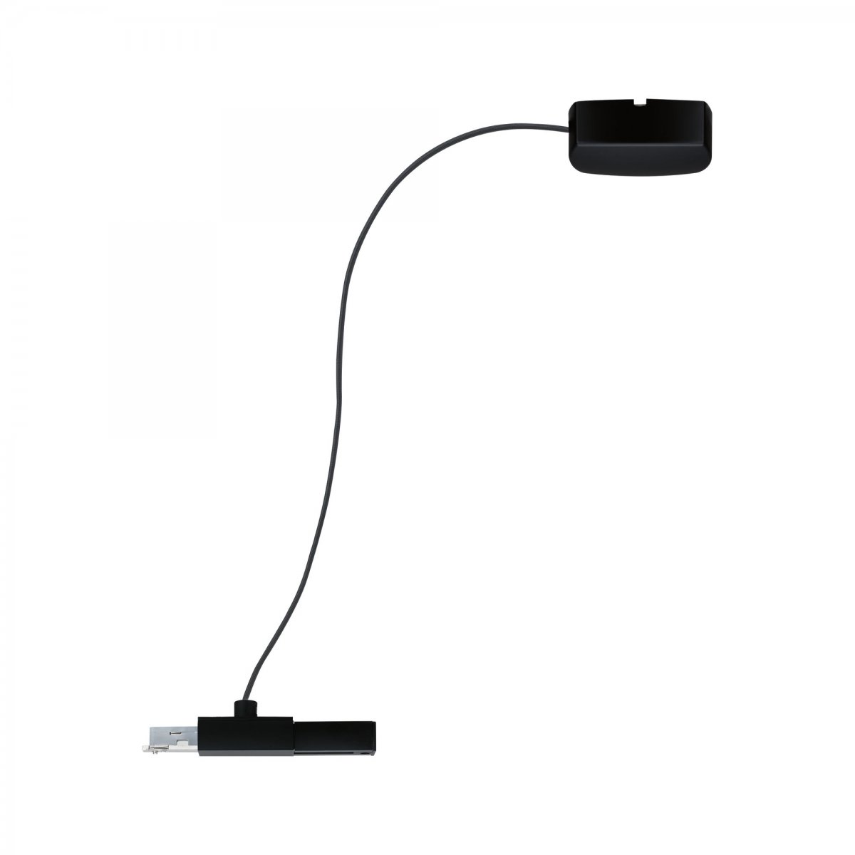 Paulmann No. 95418 URail Schienensystem Stromeinspeisung Kabel 2m 230V Schwarz