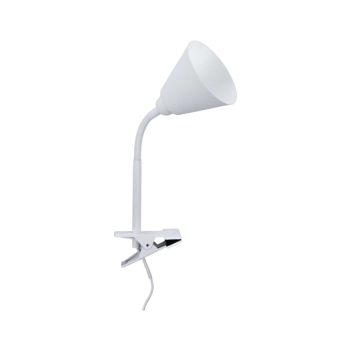 Paulmann No. 95431 Klemmleuchte Vitis Flexarm E14 Wei� mit Schnurschalter