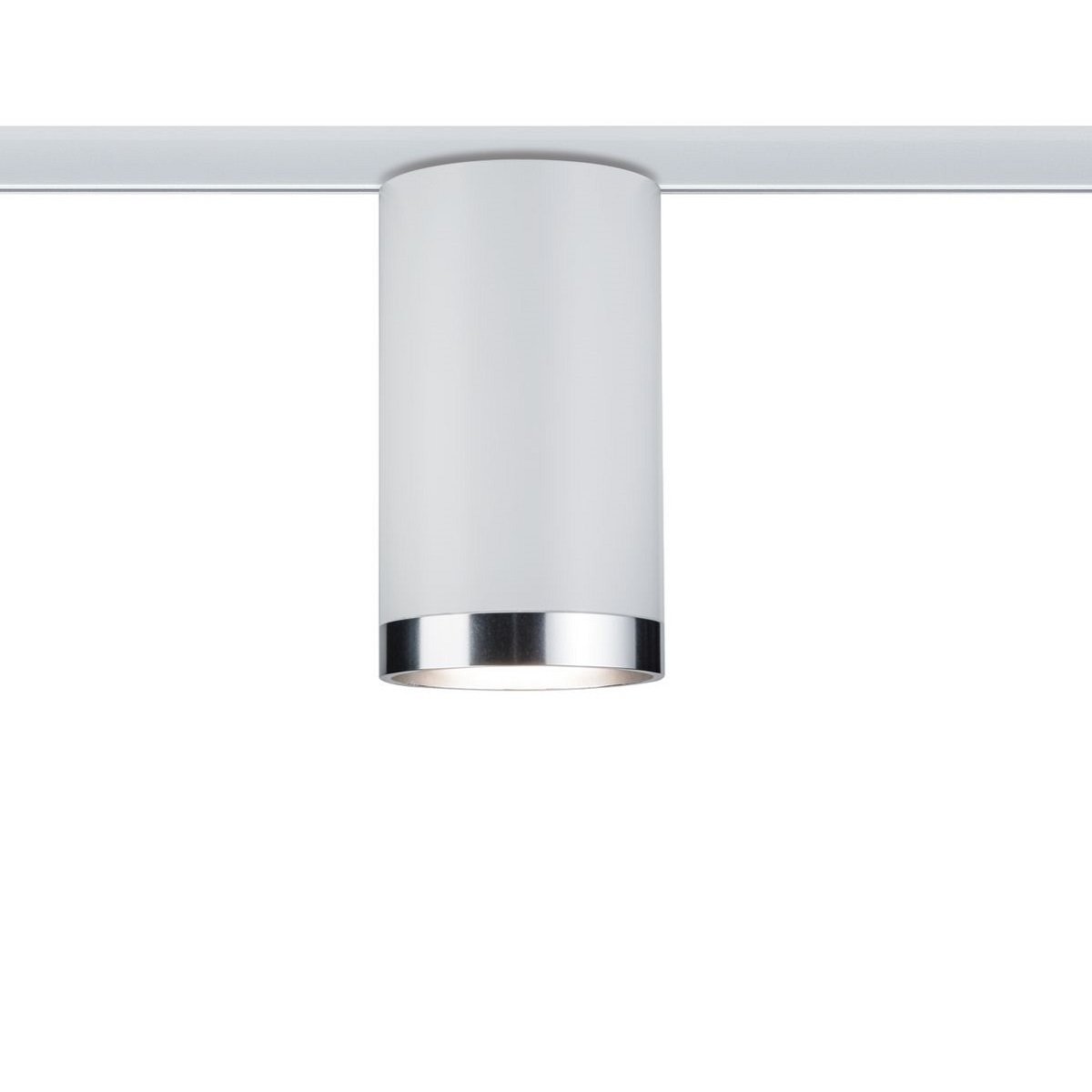 Paulmann No. 96963 URail Spot Tube Wei� Chrom ohne Leuchtmittel max. 10W GU10