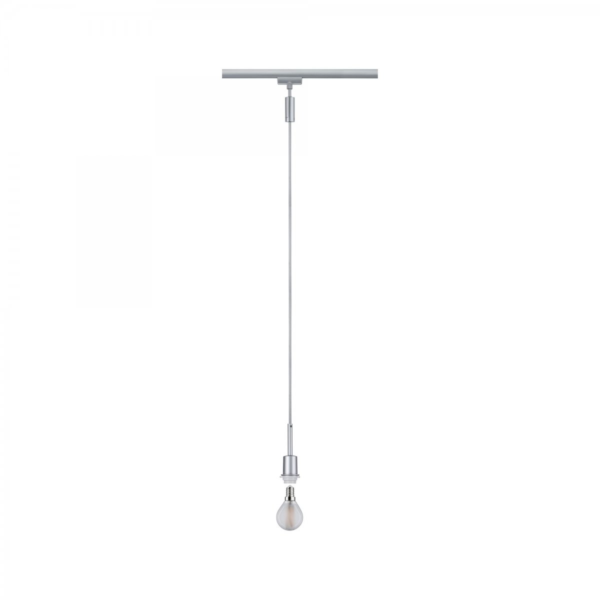 Paulmann No. 96969 URail DecoSystem Pendel Chrom matt max. 20W E14 ohne Leuchtmittel