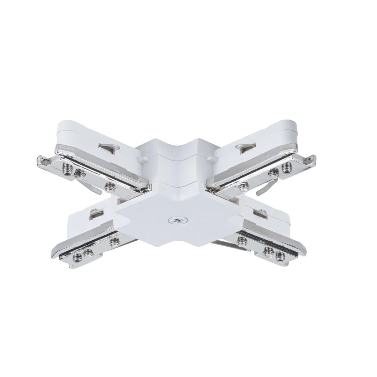 Paulmann No. 97687 URail Schienensystem Zubeh�r X-Verbinder 230V, Wei�