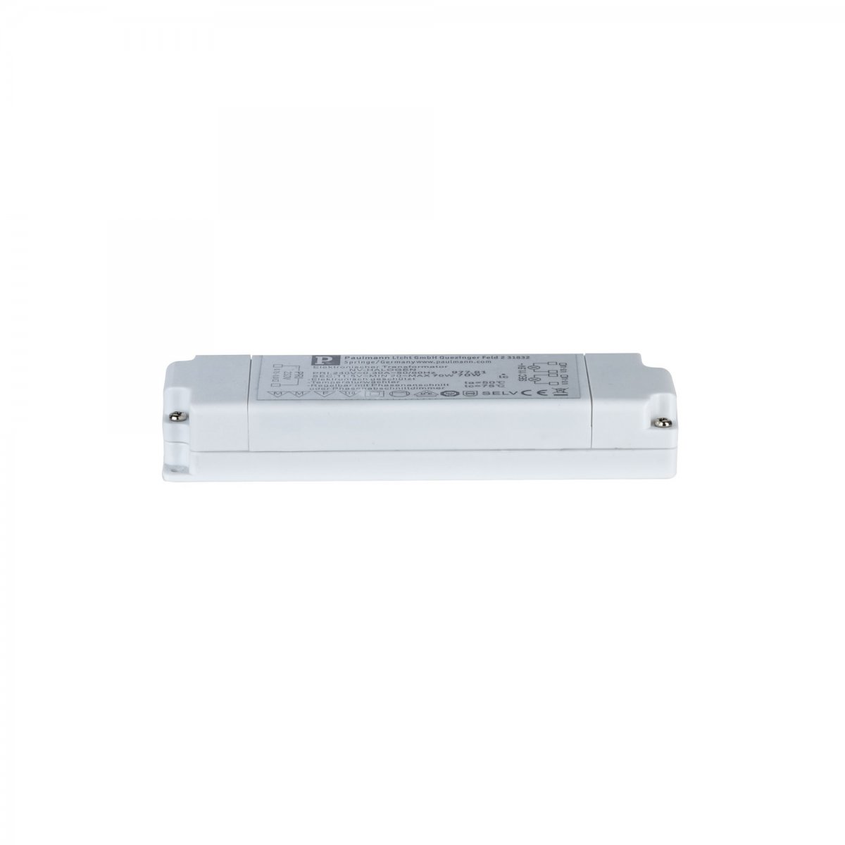 Paulmann No. 97781 Transformator elektronisch VDE Flat 70W Wei�