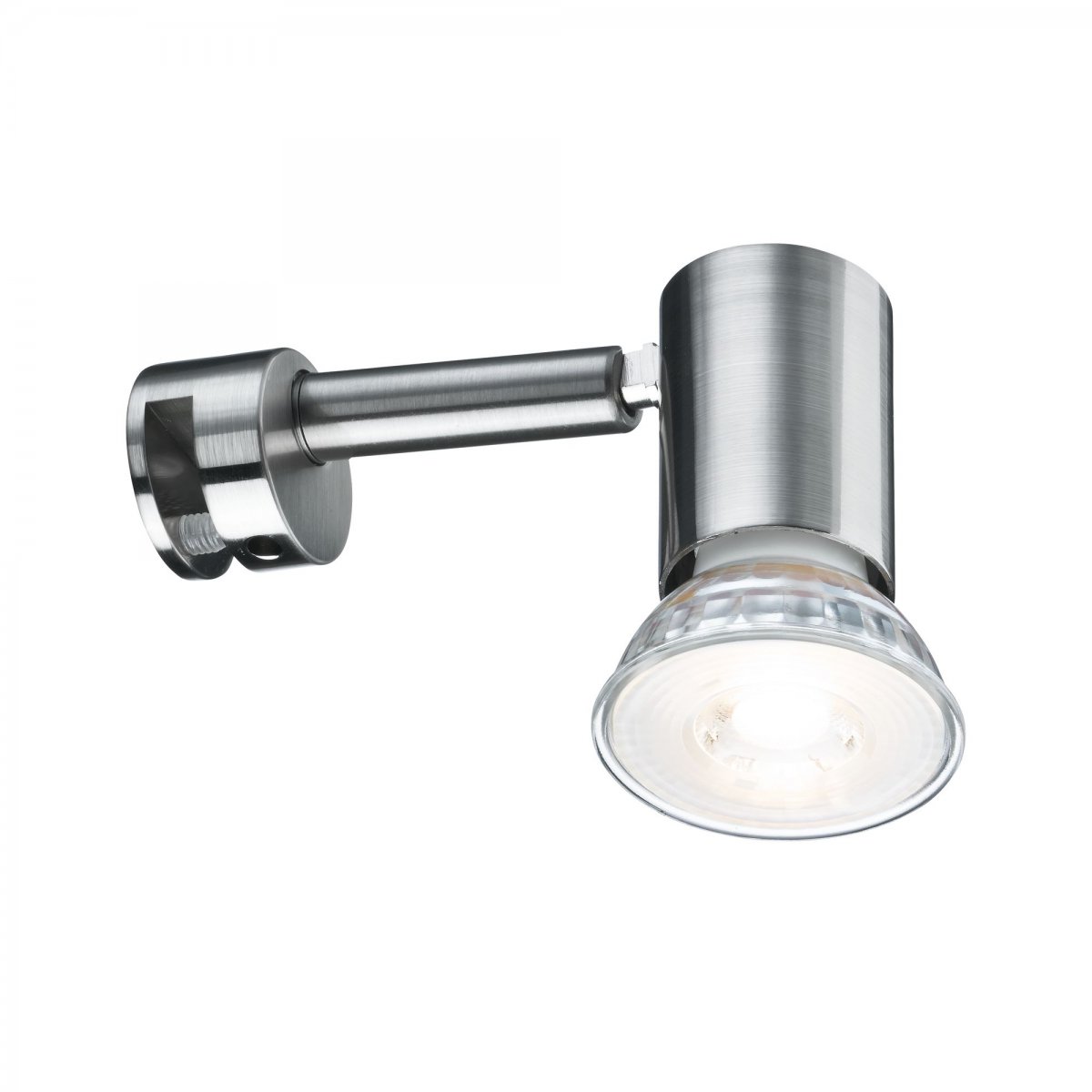 Paulmann No. 99905 Galeria Spiegelleuchte LED Simplo Eisen geb�rstet inkl. Leuchtmittel 1x5,3W GU10