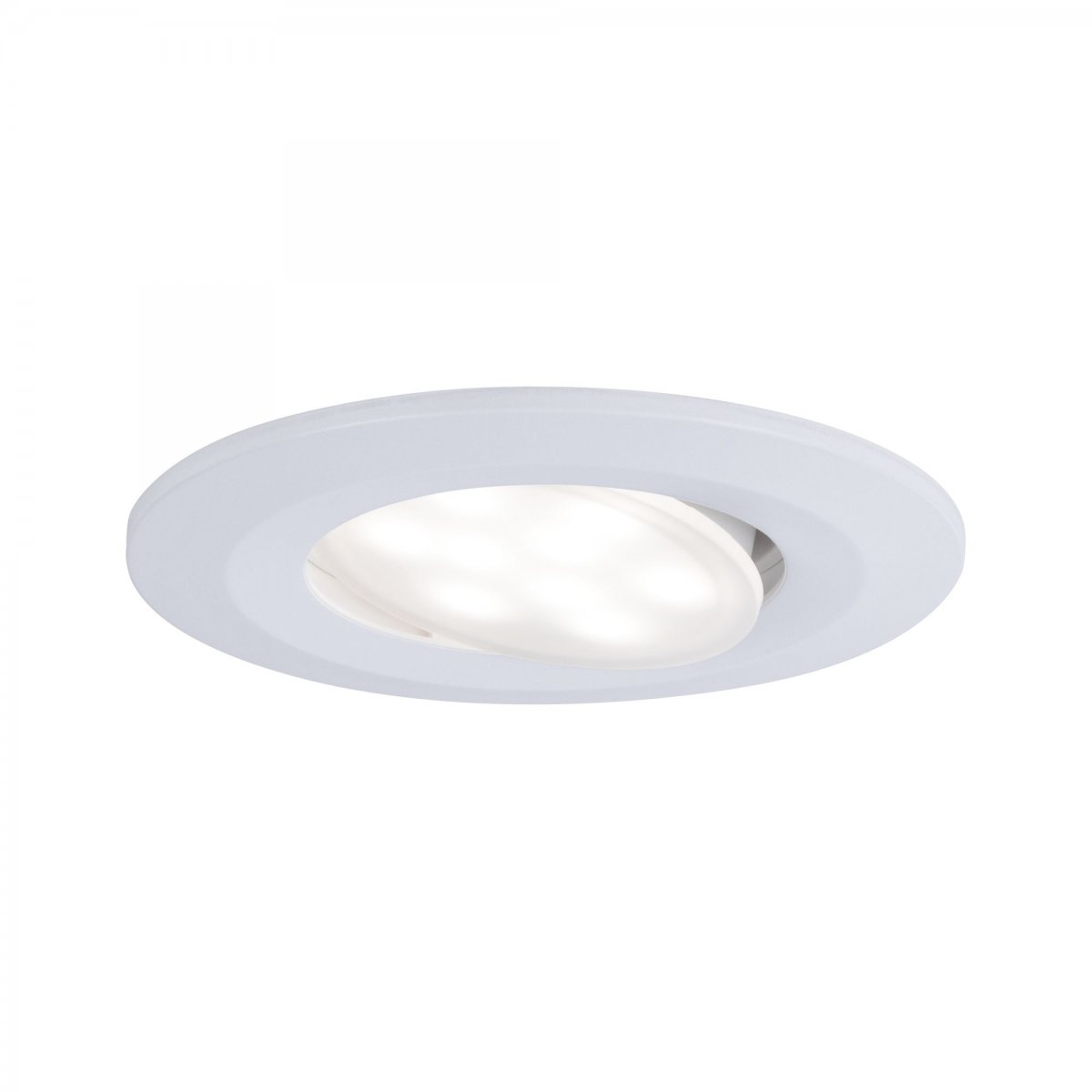Paulmann No. 99934 Einbauleuchte LED Calla rund Einzelleuchte Wei� matt schwenkbar