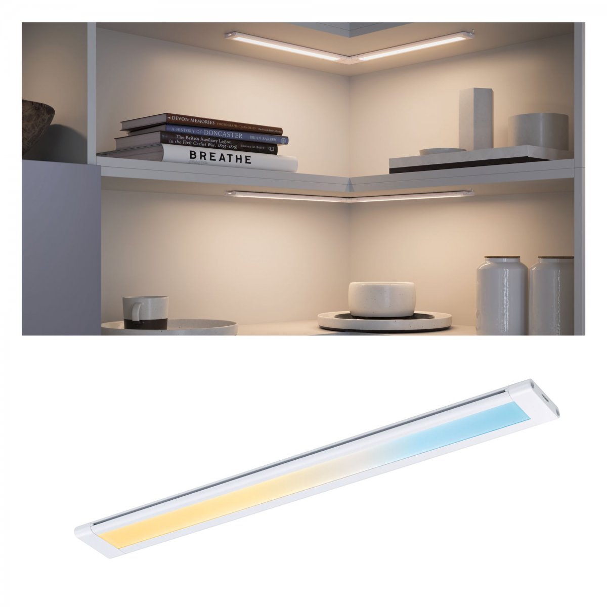 Paulmann No. 99962 M�belleuchten Clever Connect Spot Border 30cm Wei� 12V 5W TunableWhite 