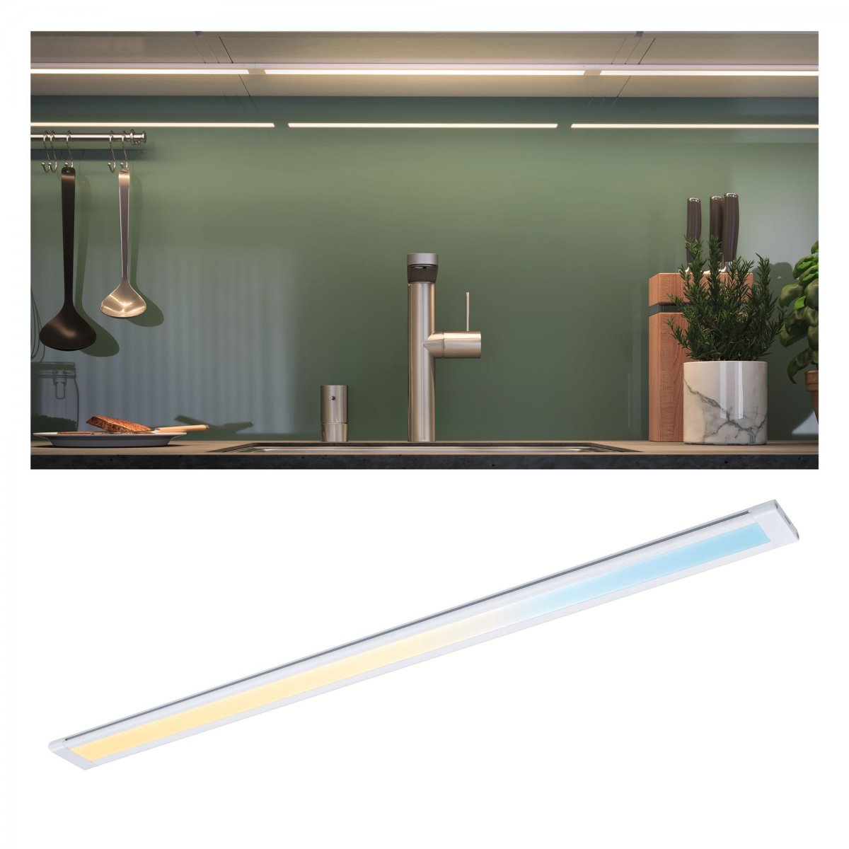 Paulmann No. 99963 M�belleuchten Clever Connect Spot Border 50cm Wei� 12V TunableWhite 