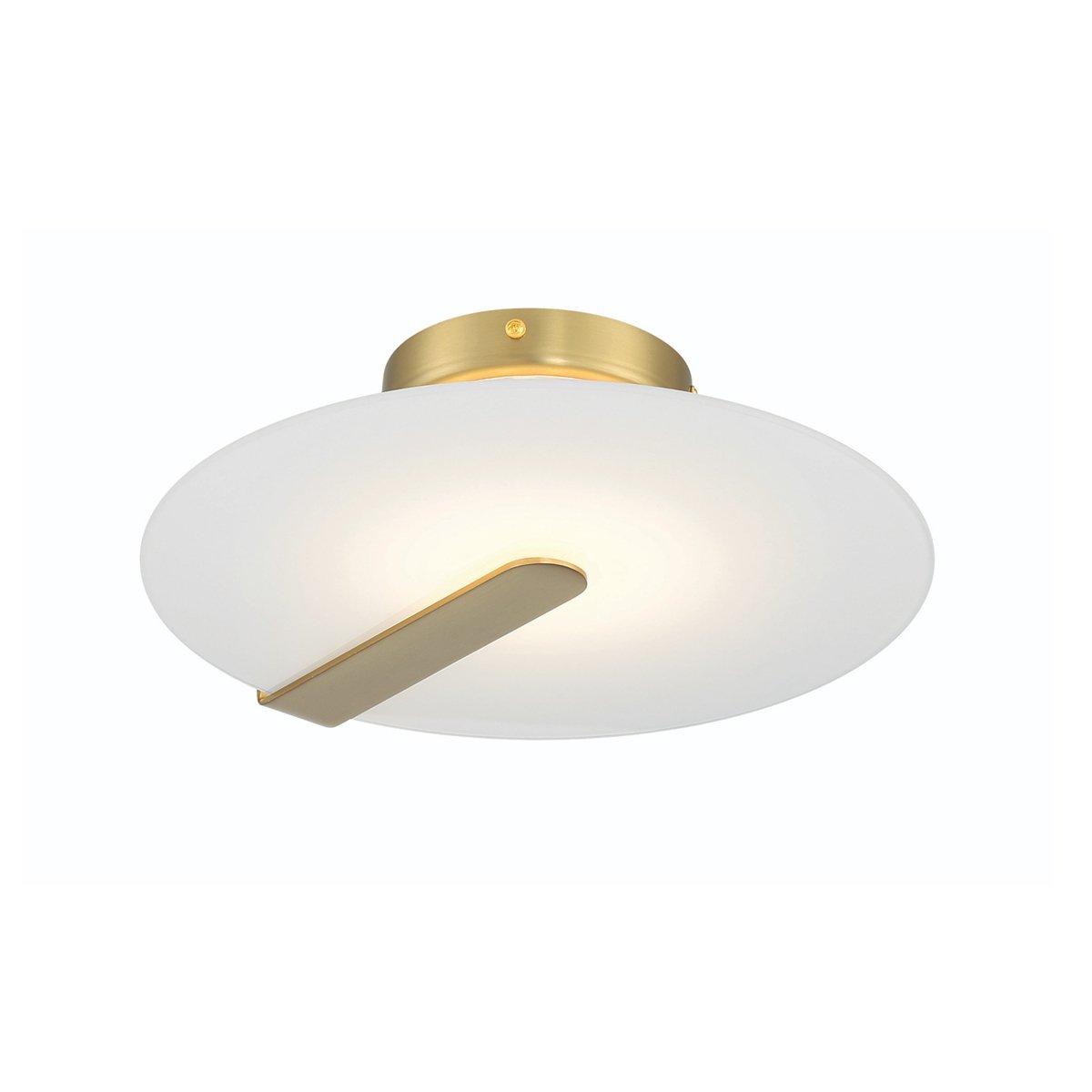 Elstead Lighting LED Decken- und Wandleuchte Nuvola 31cm Gold 3000K