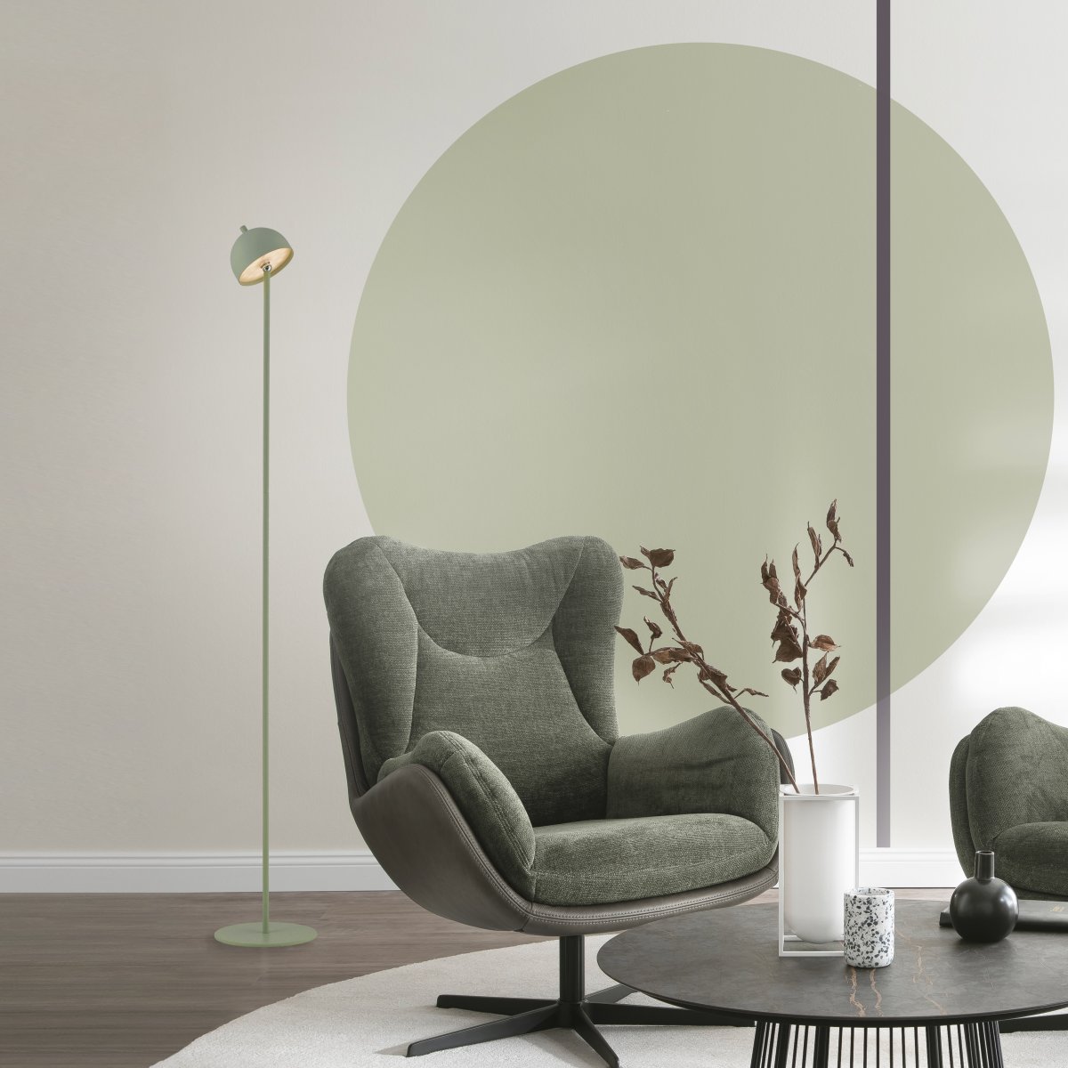 SCH�NER WOHNEN-Kollektion LED AKKU-Stehleuchte BELLIS, Fr�hlingserwachen, dimmbar